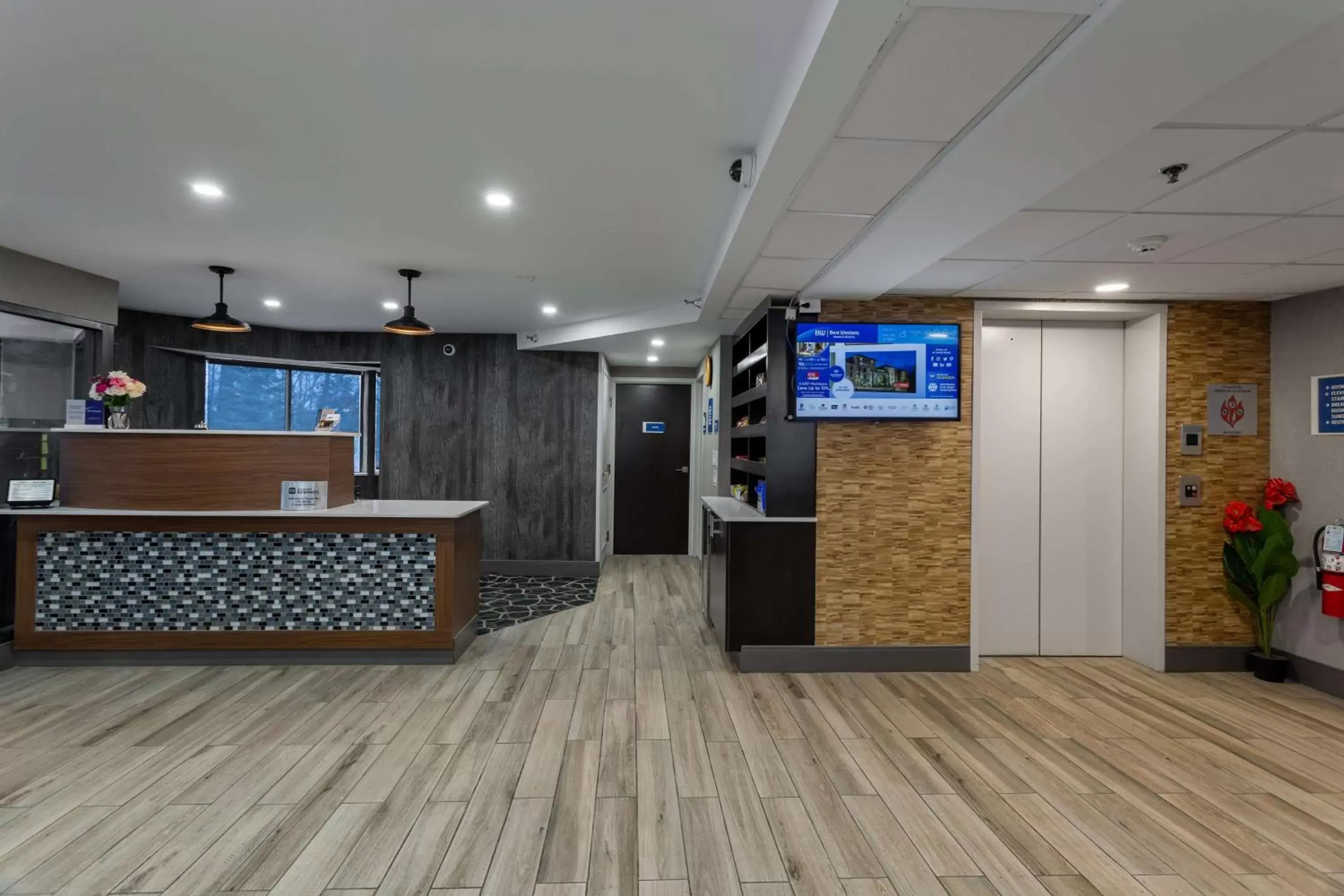 Lobby or reception, Lobby/Reception in Best Western West Lebanon-Hanover