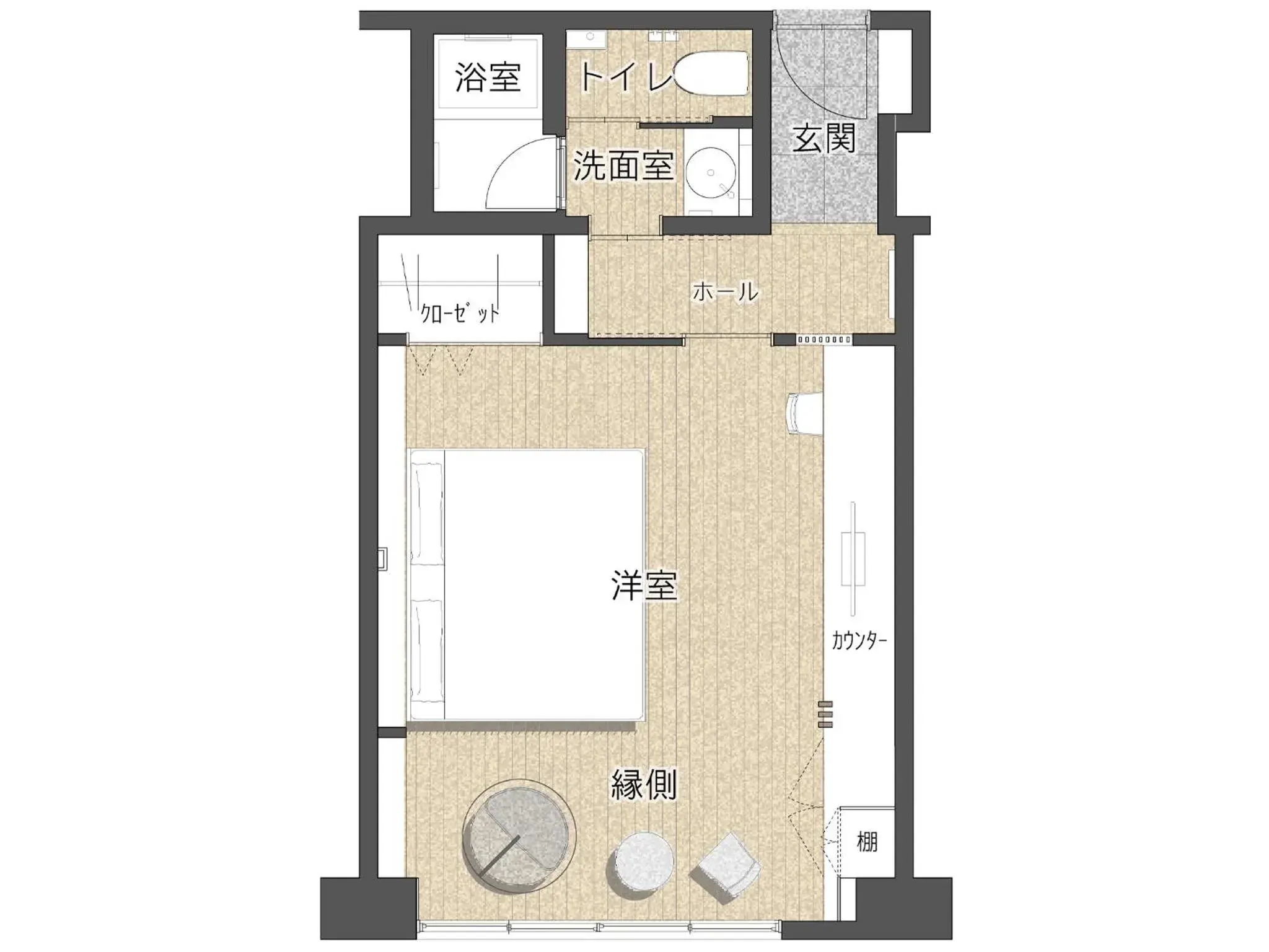 Floor Plan in Jyoseikan