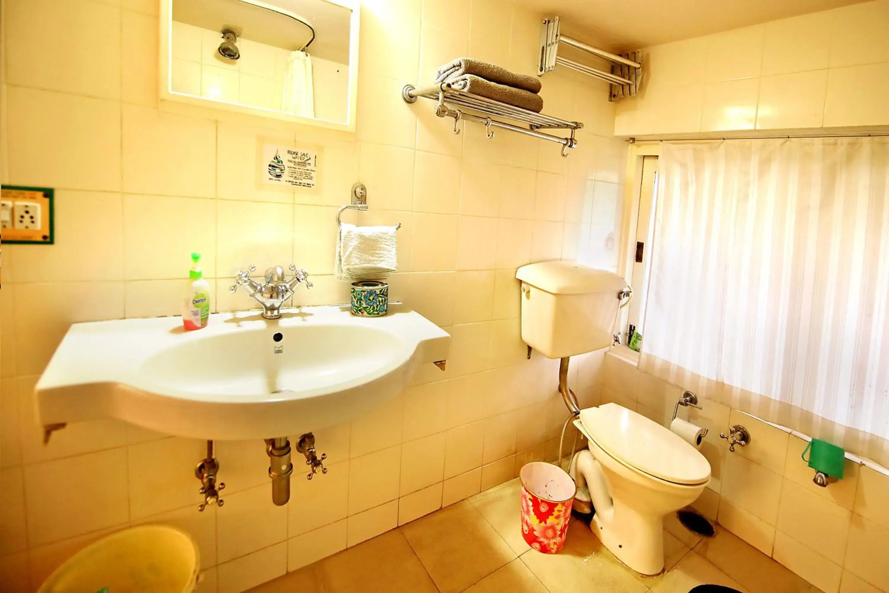 Bathroom in Jaipur Inn