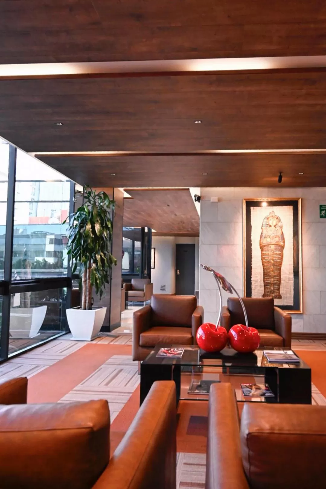 Living room in Hotel Park Nilo Reforma