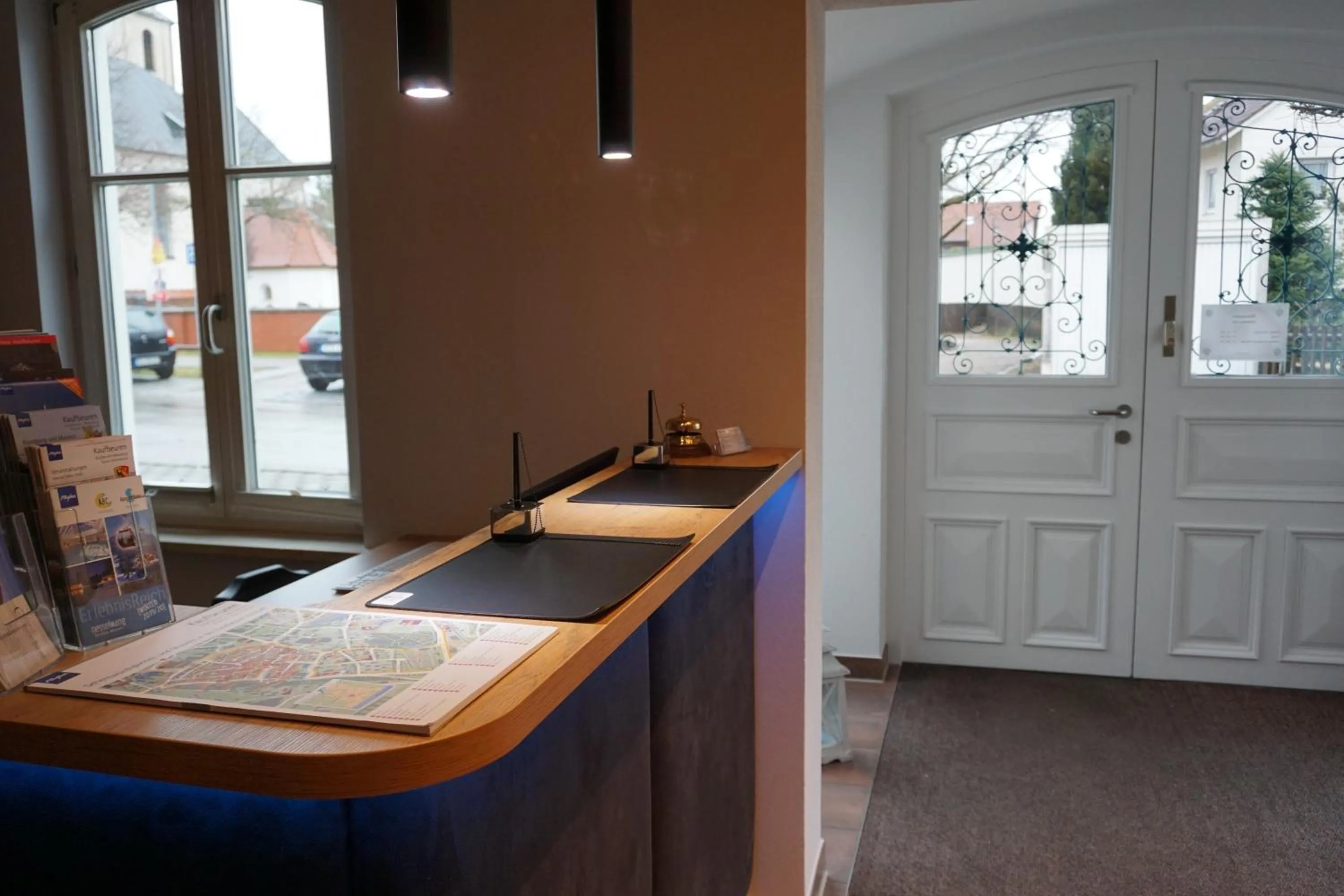 Lobby or reception in Hotel Grüner Baum