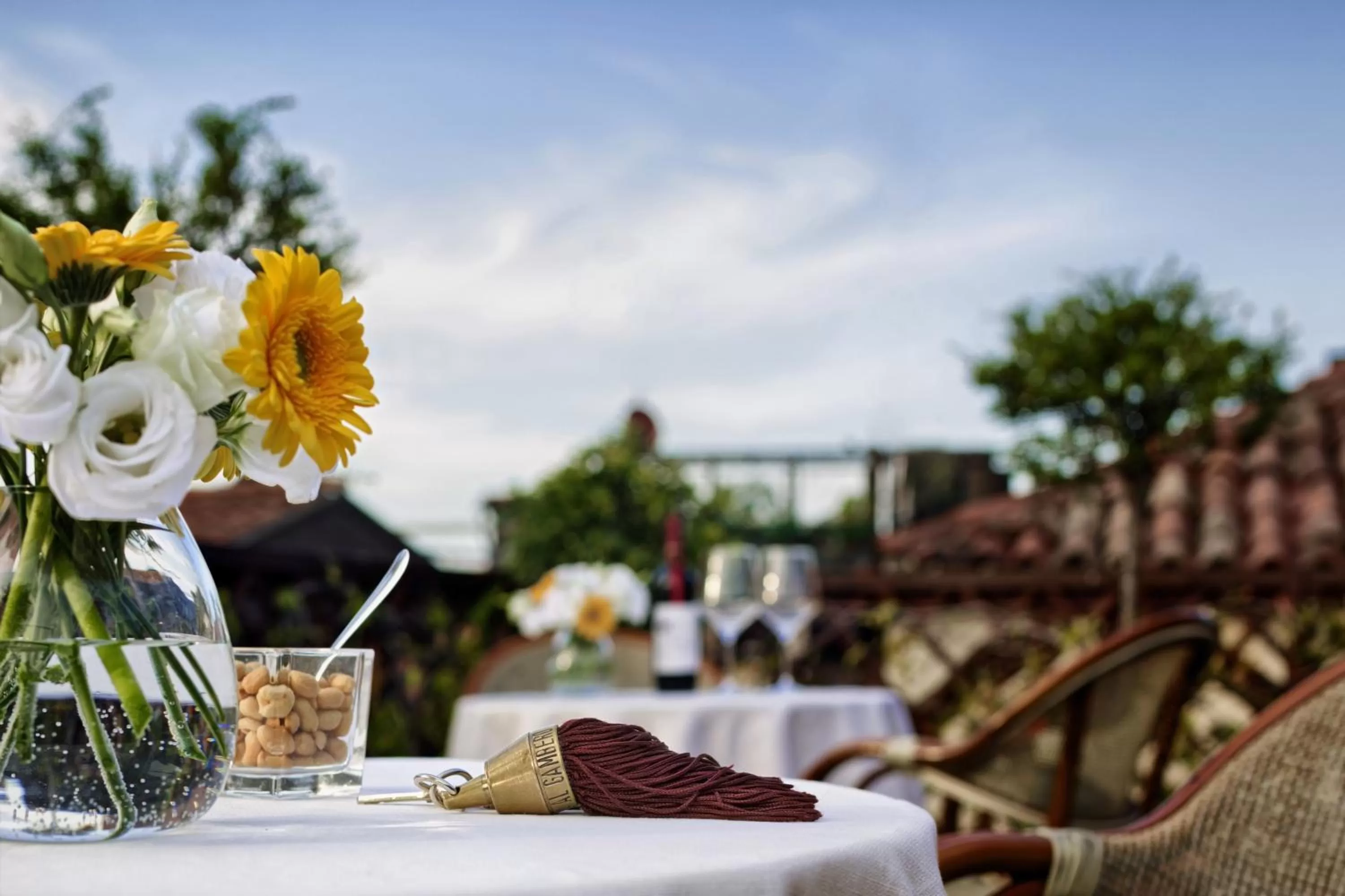 Balcony/Terrace in Antica Locanda al Gambero