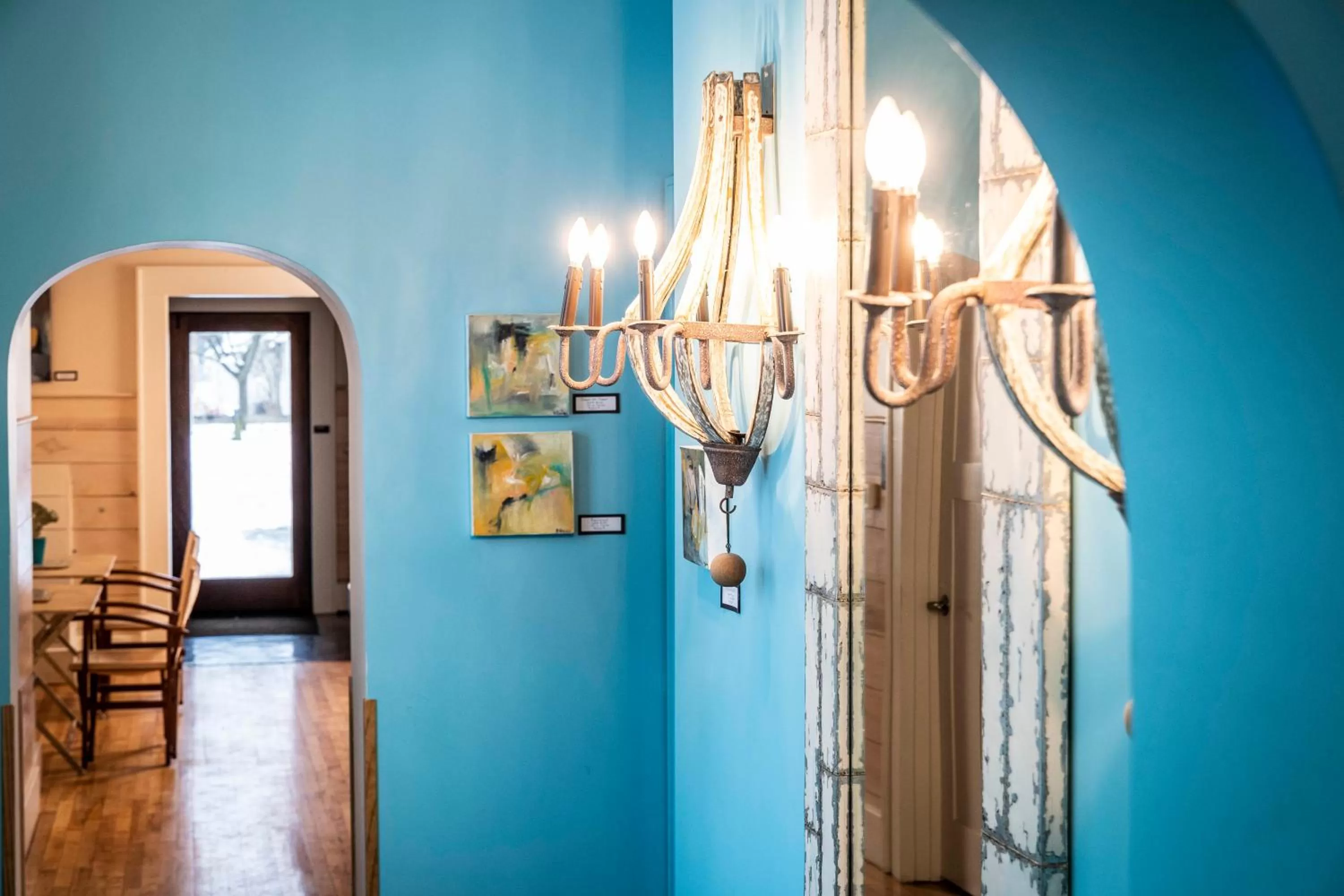 Lobby or reception in Hotel Broad Ripple