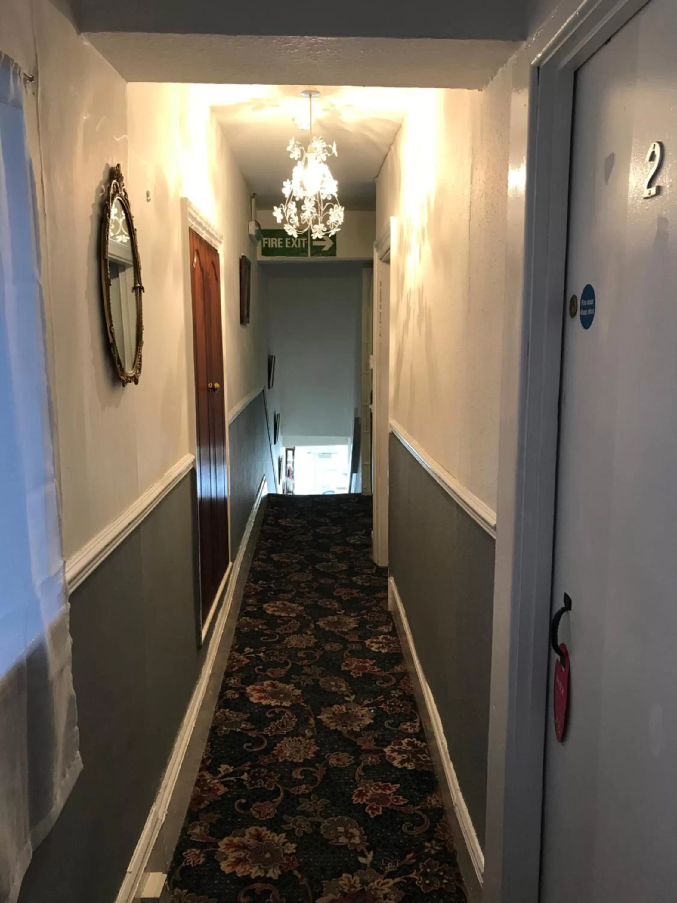 Decorative detail in Atlantic View B&B