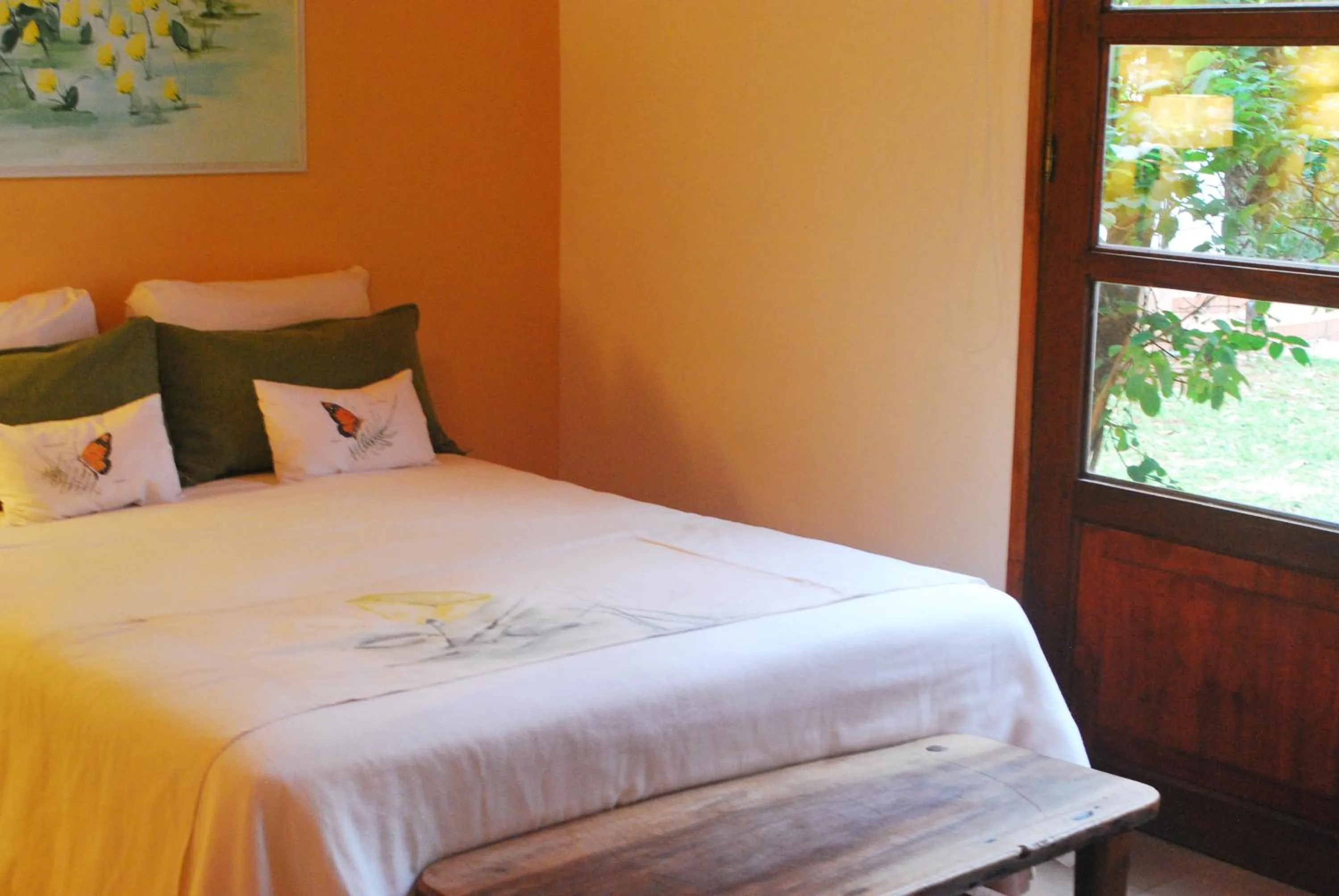 Bed in El Pueblito Iguazú