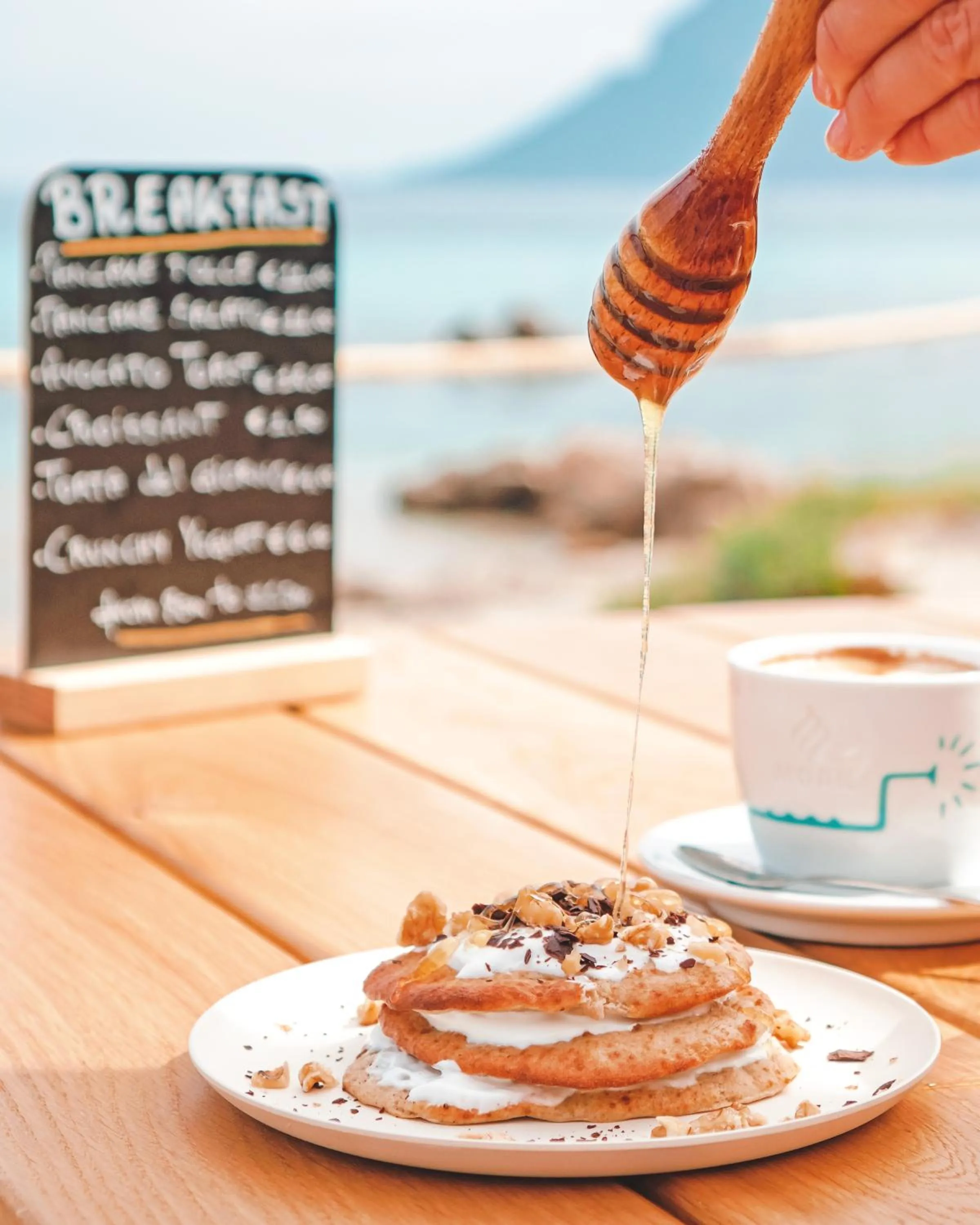 Continental breakfast in Residence Hotel Lu Nibareddu