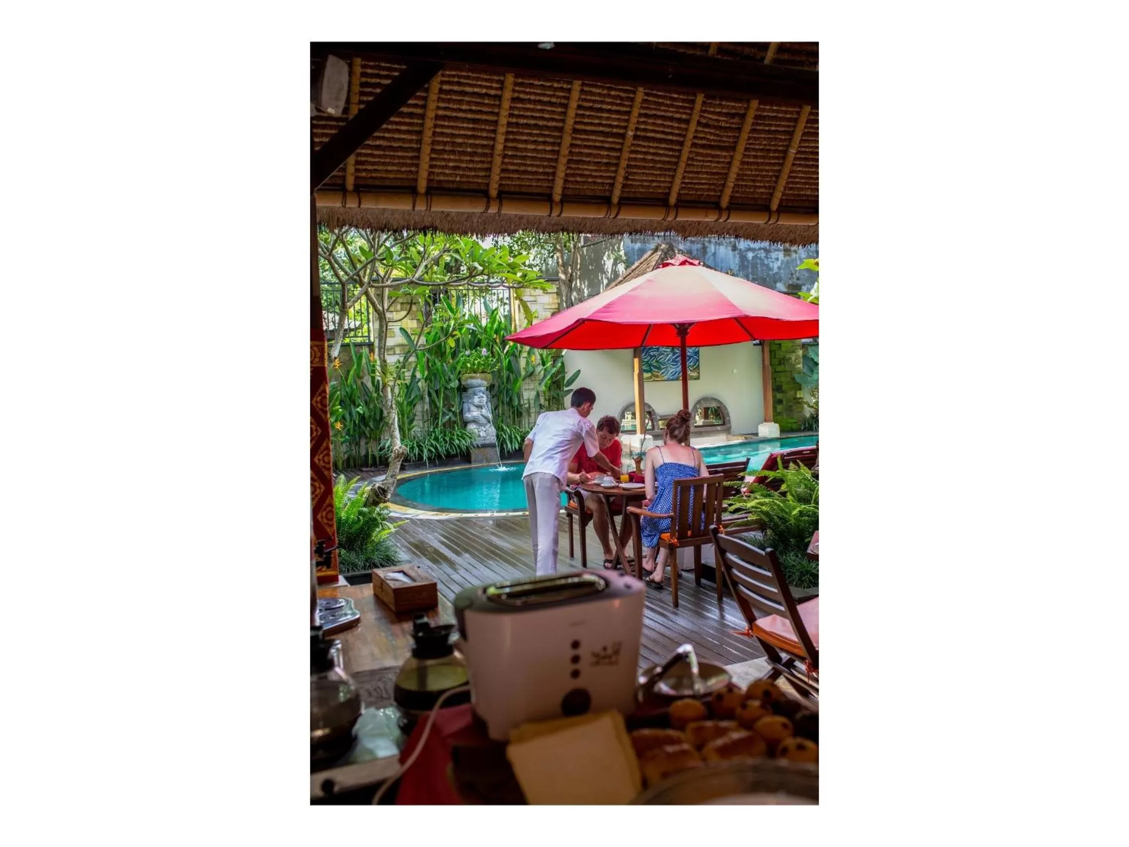 Restaurant/places to eat in Lumbung Sari Ubud Hotel - CHSE Certified