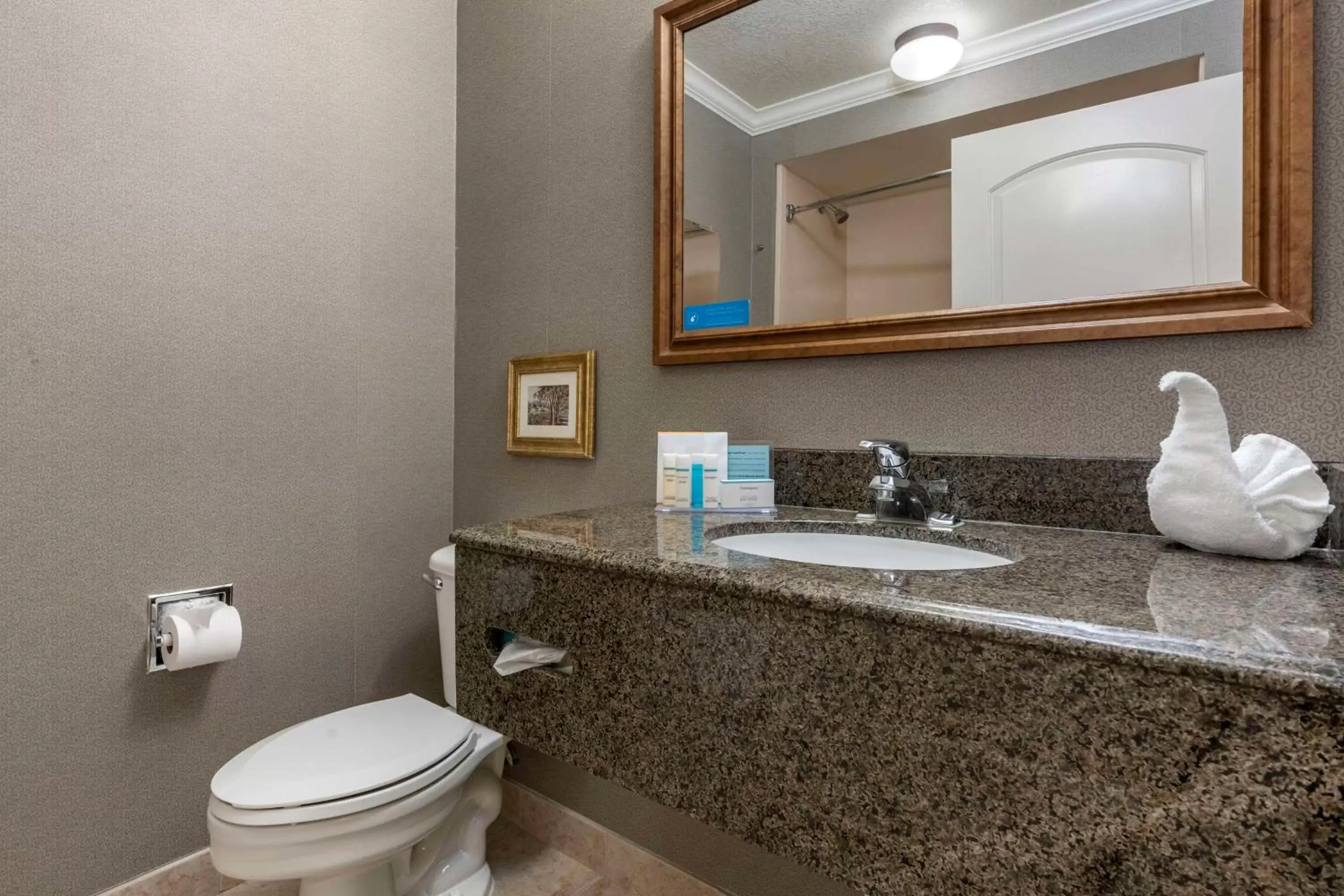 Bathroom in Hampton Inn Ukiah