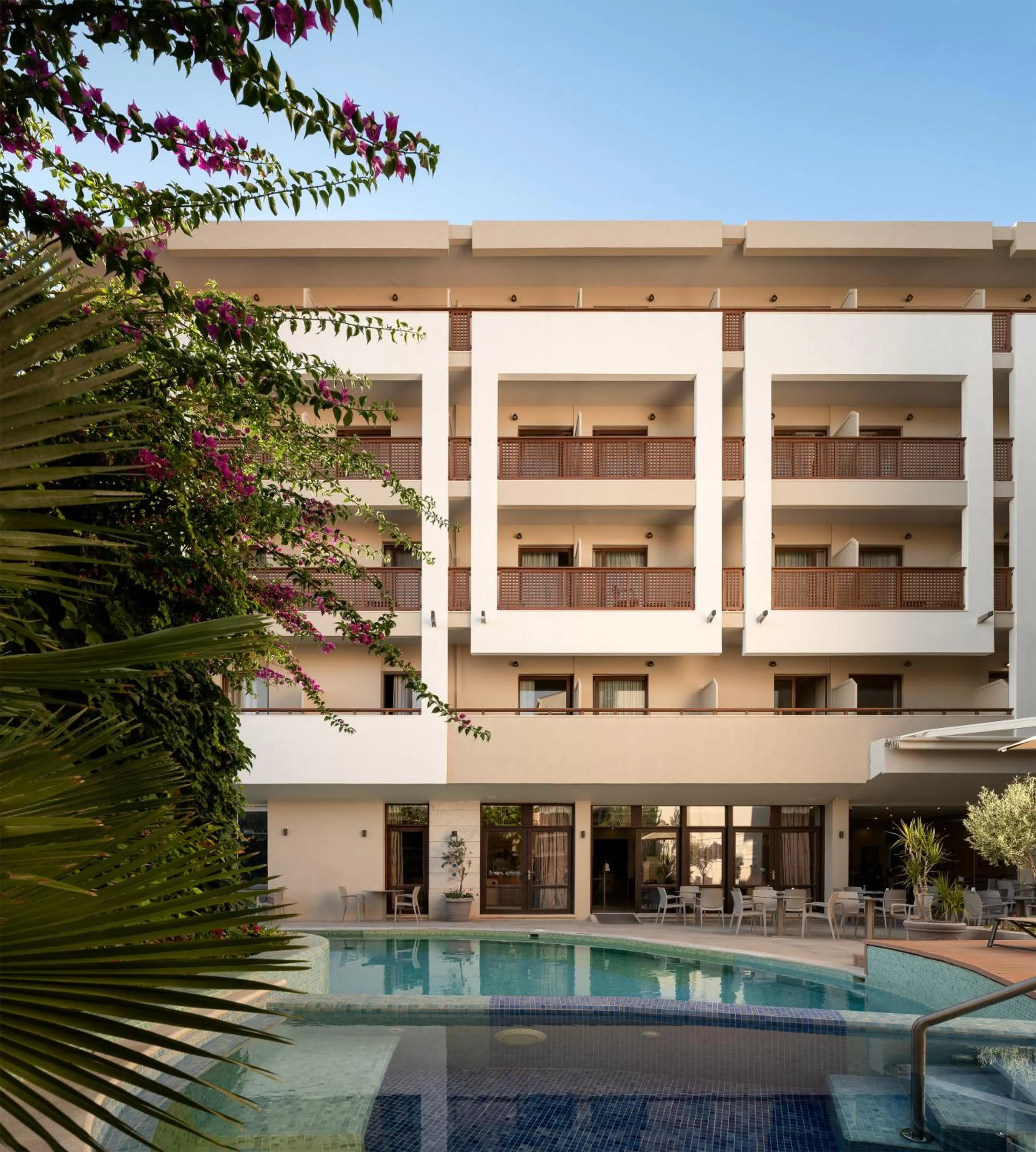 Property building in Hotel Ideon