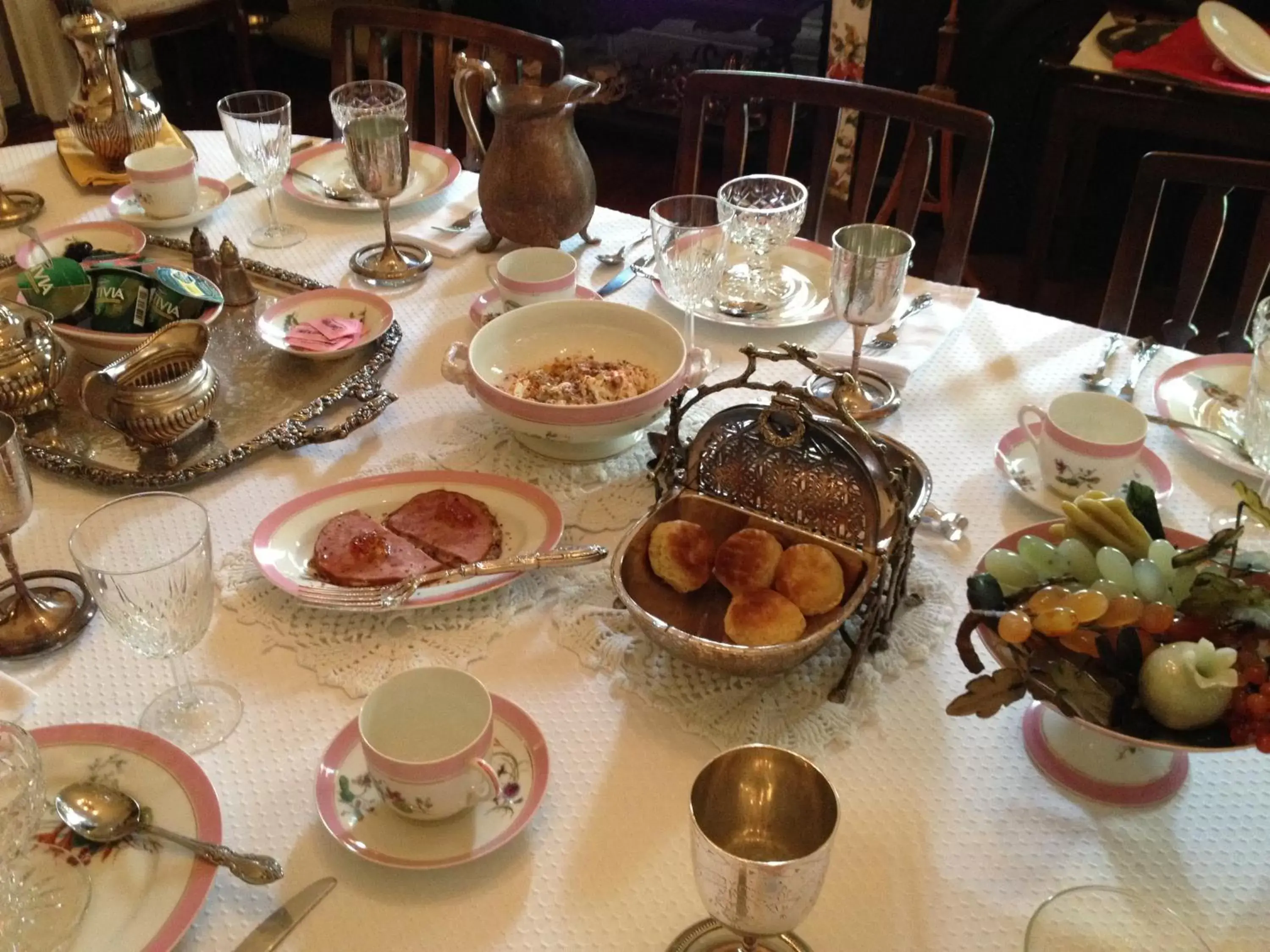 Food close-up in Stone House Musical B&B