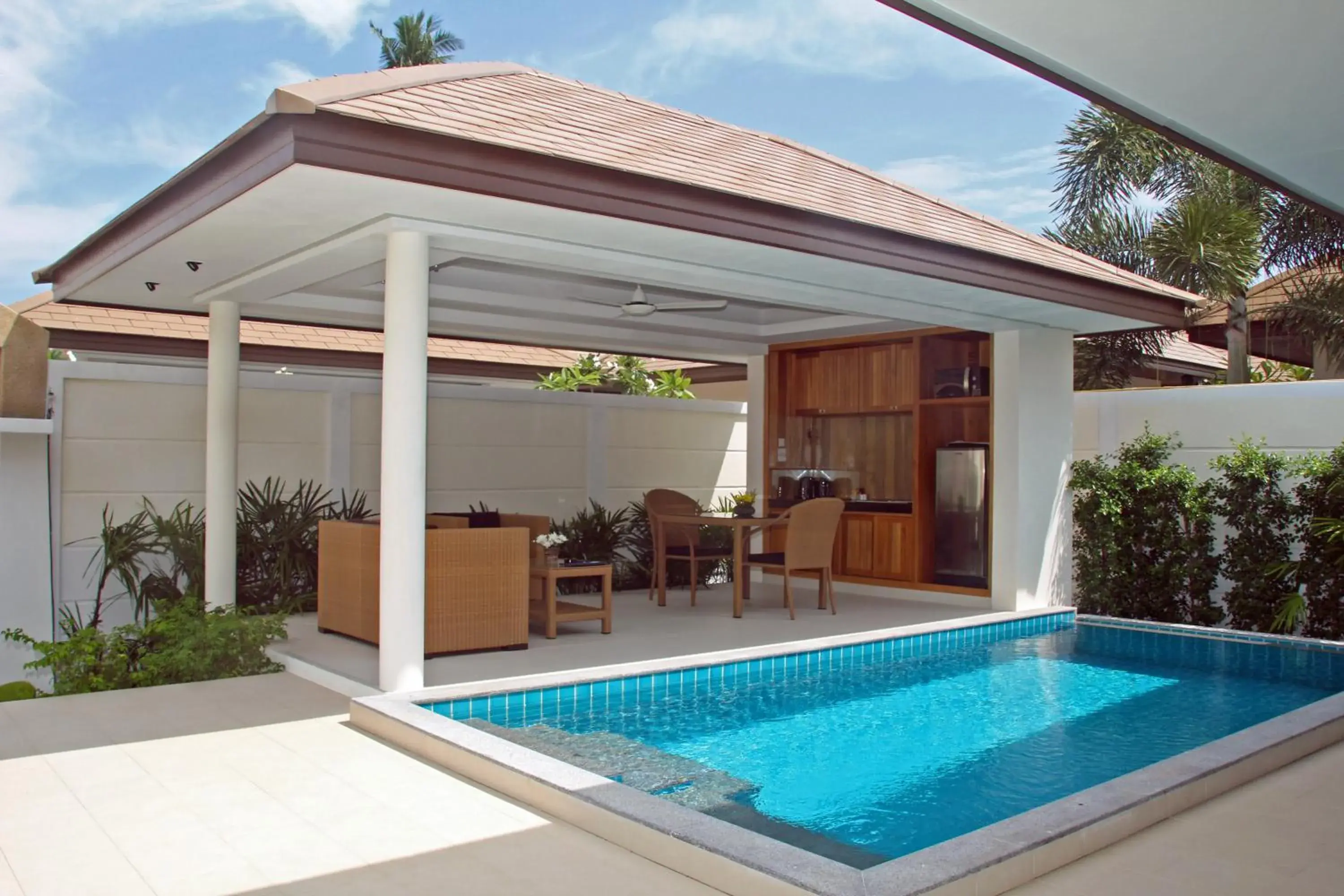 Balcony/Terrace, Swimming Pool in Samui Boat Lagoon