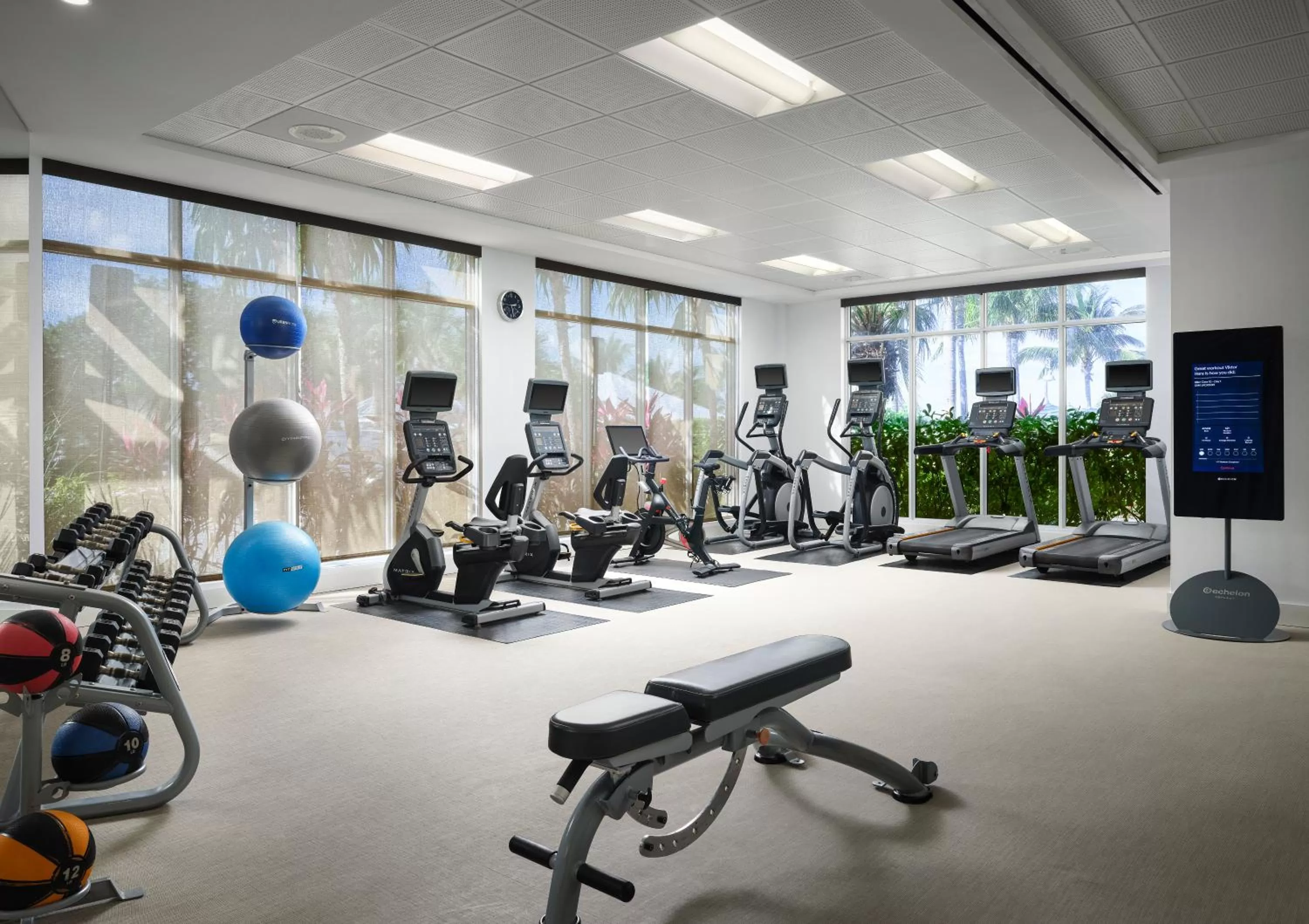 Fitness centre/facilities in Courtyard by Marriott Faro Blanco Resort
