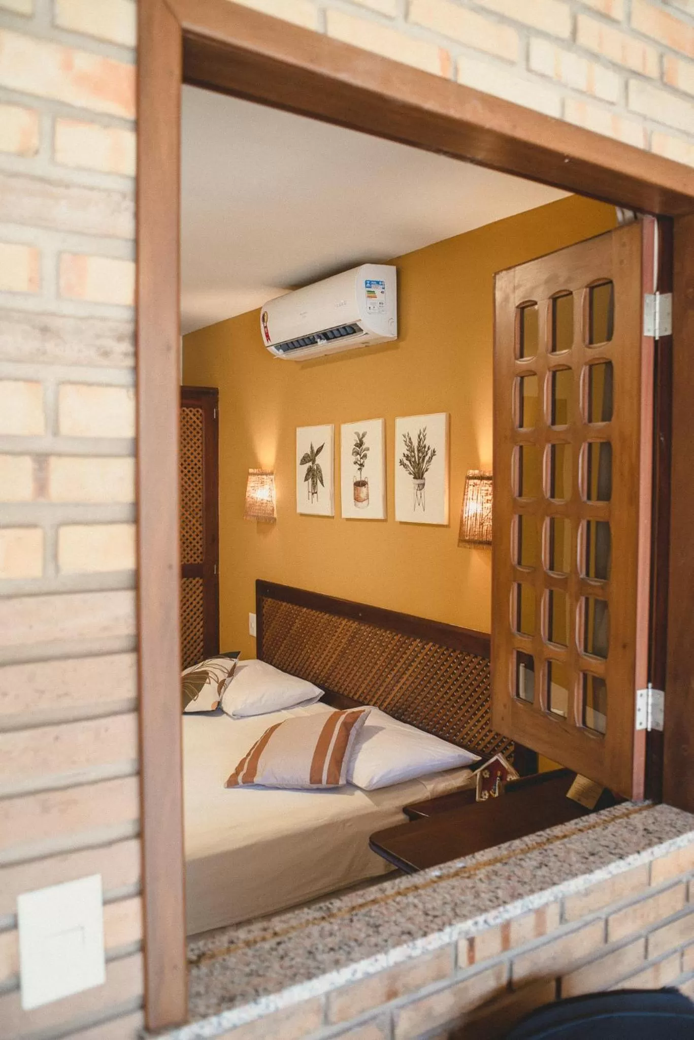 Bed in Hotel Vento Brasil