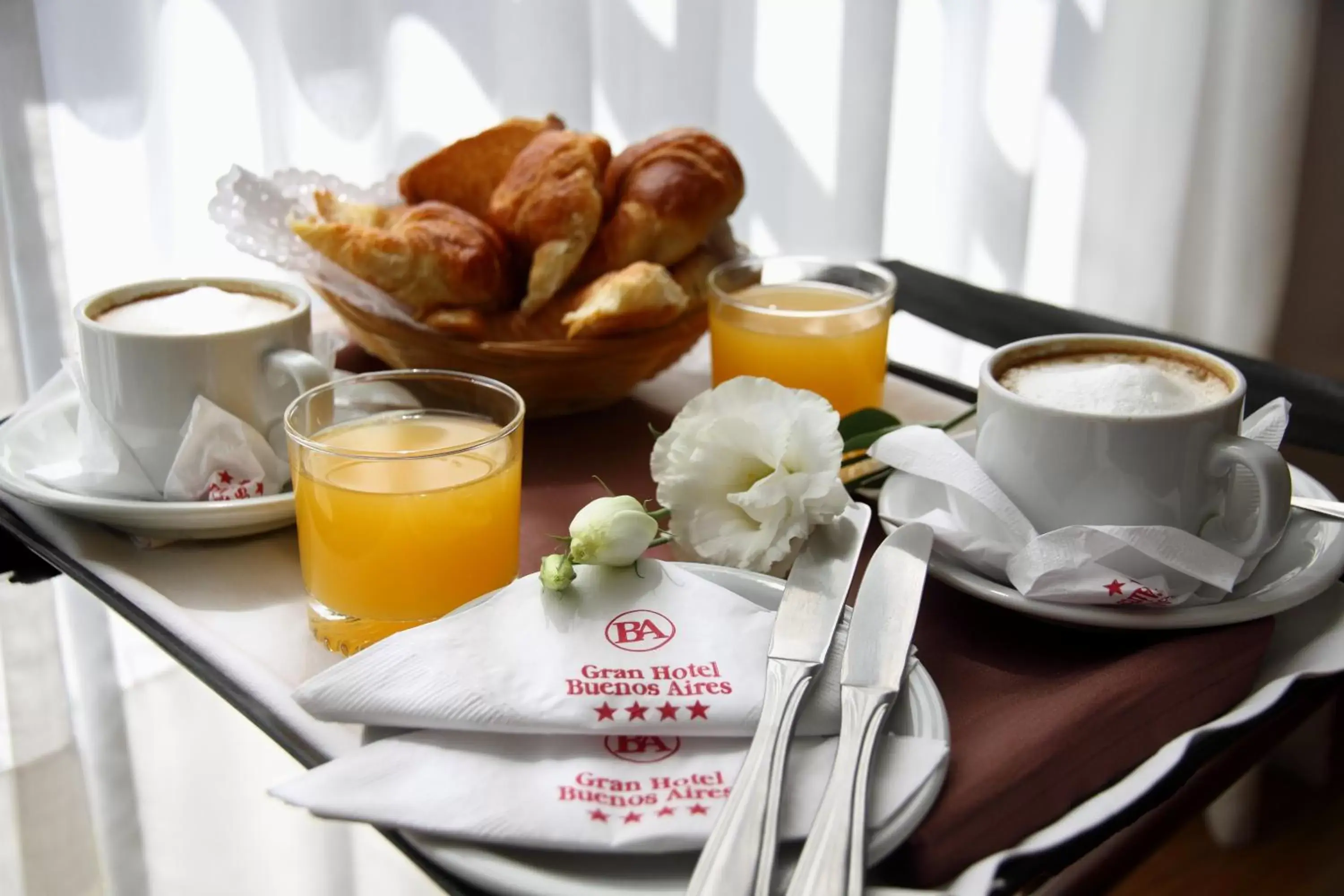 Food and drinks in Gran Hotel Buenos Aires