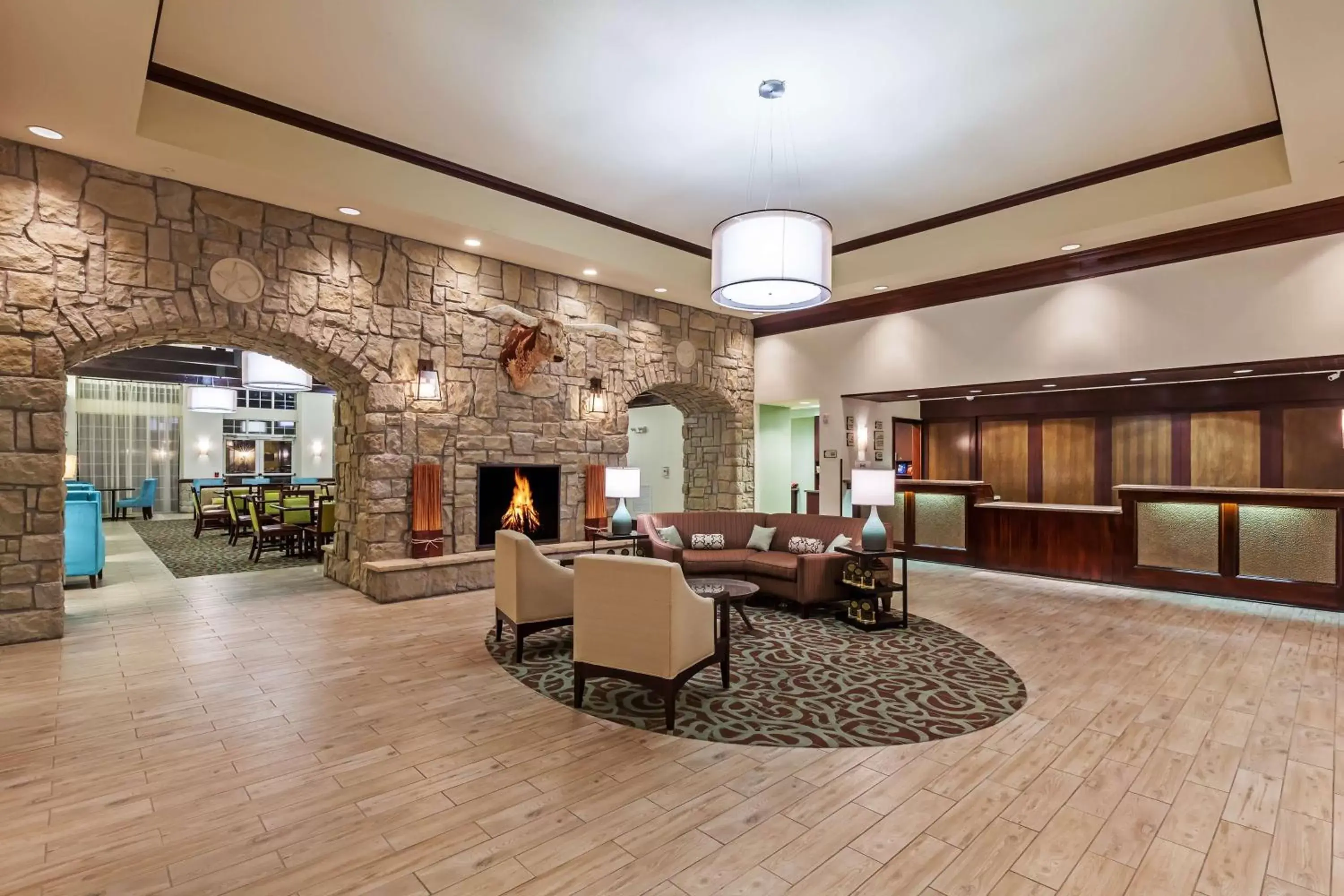 Lobby or reception in Homewood Suites Wichita Falls