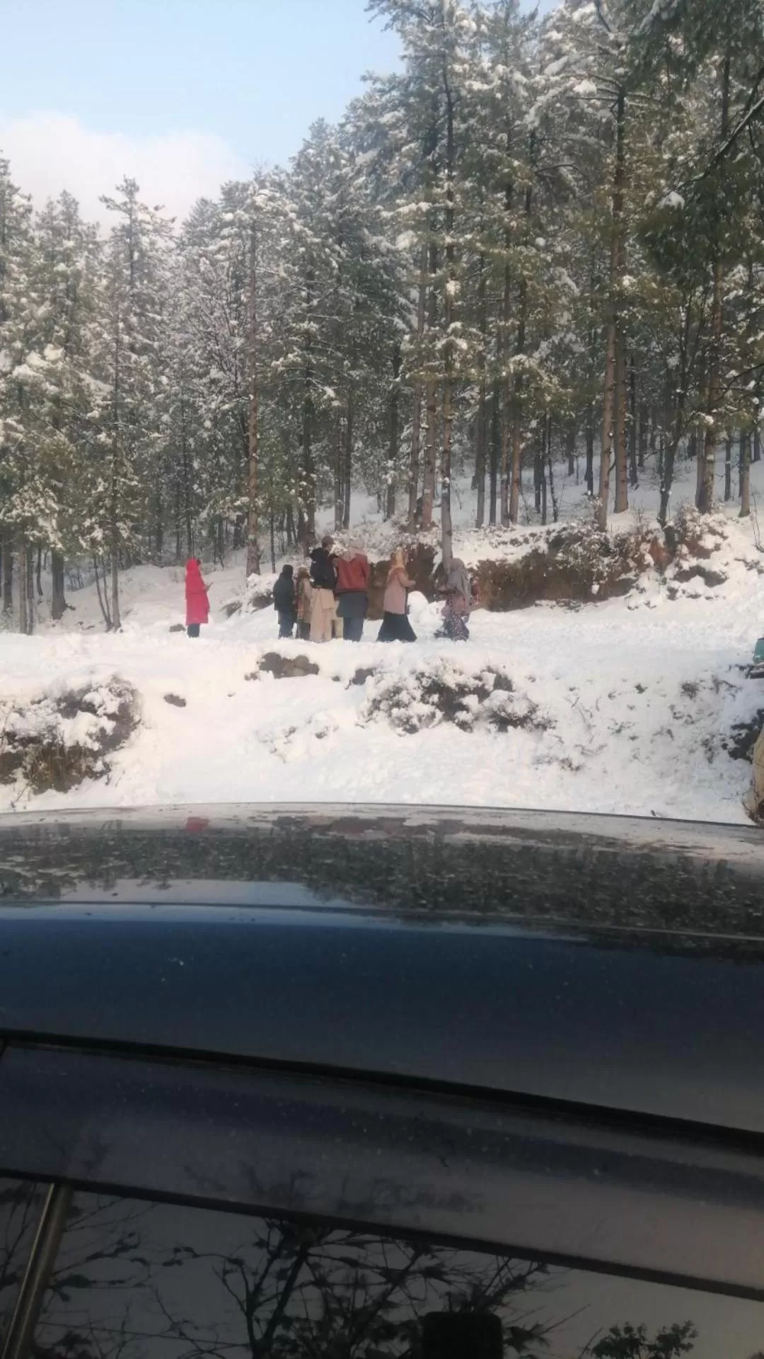 Winter in Shagufta Hotel Murree