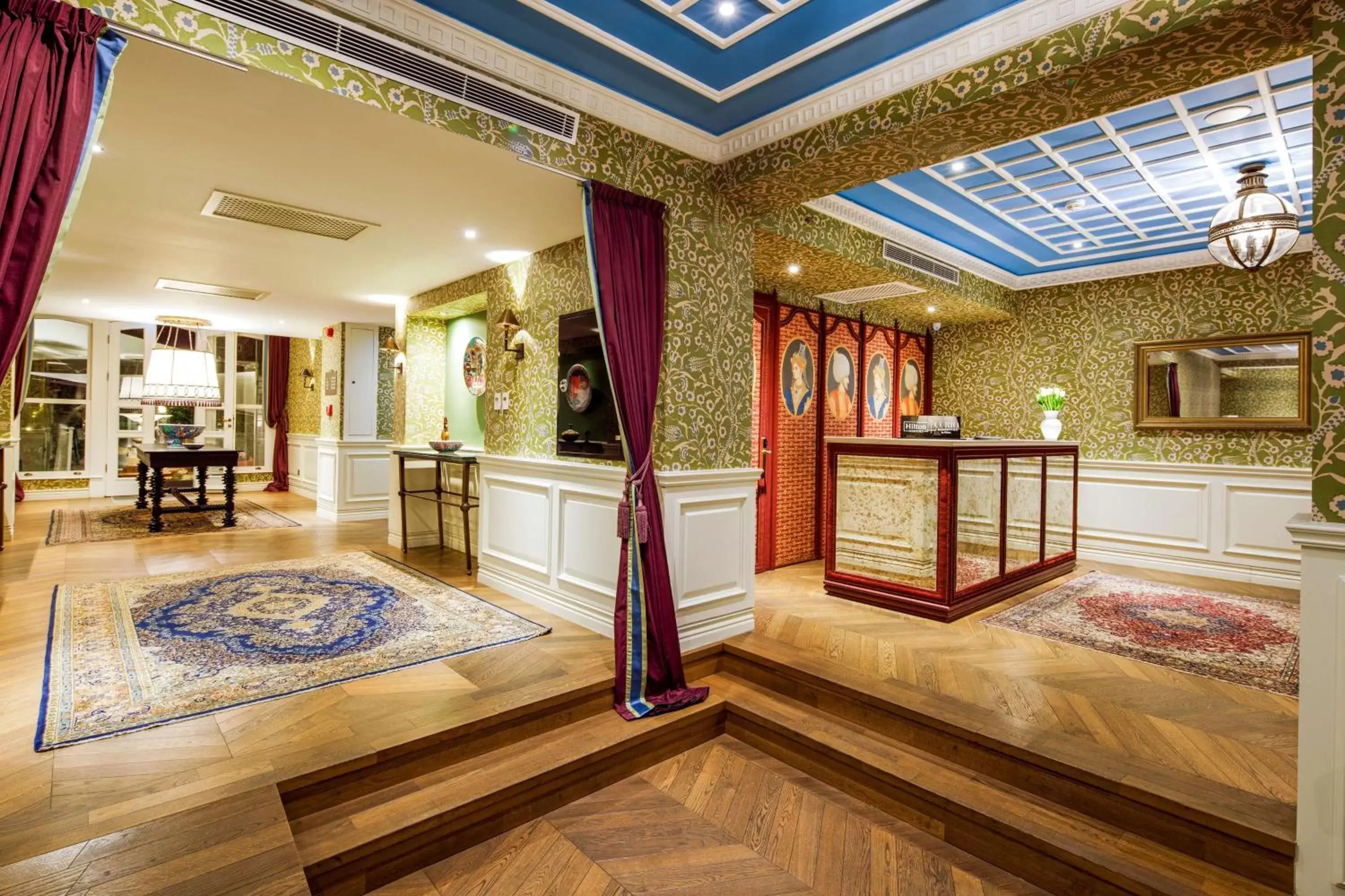 Lobby or reception, Lobby/Reception in Hagia Sofia Mansions Istanbul, Curio Collection by Hilton