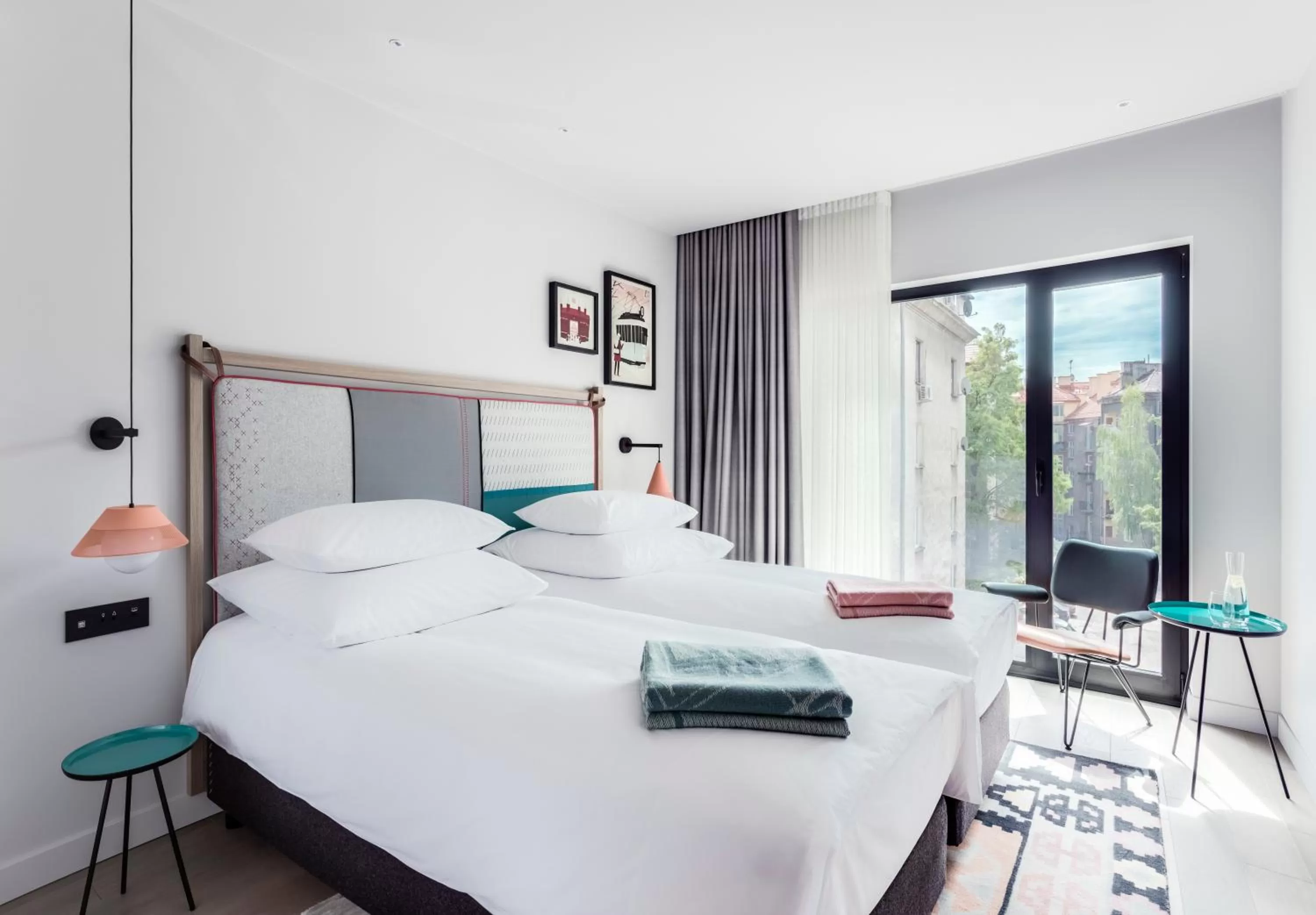 Bed in PURO Kraków Kazimierz