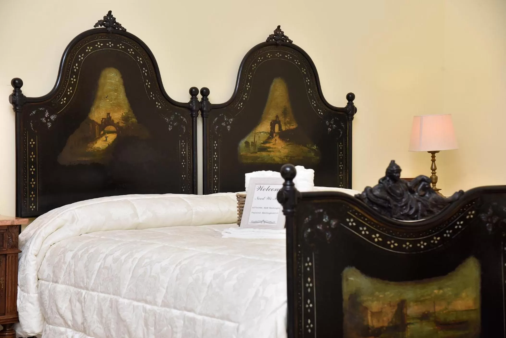 Bed in Agriresort Villa Bentivoglio