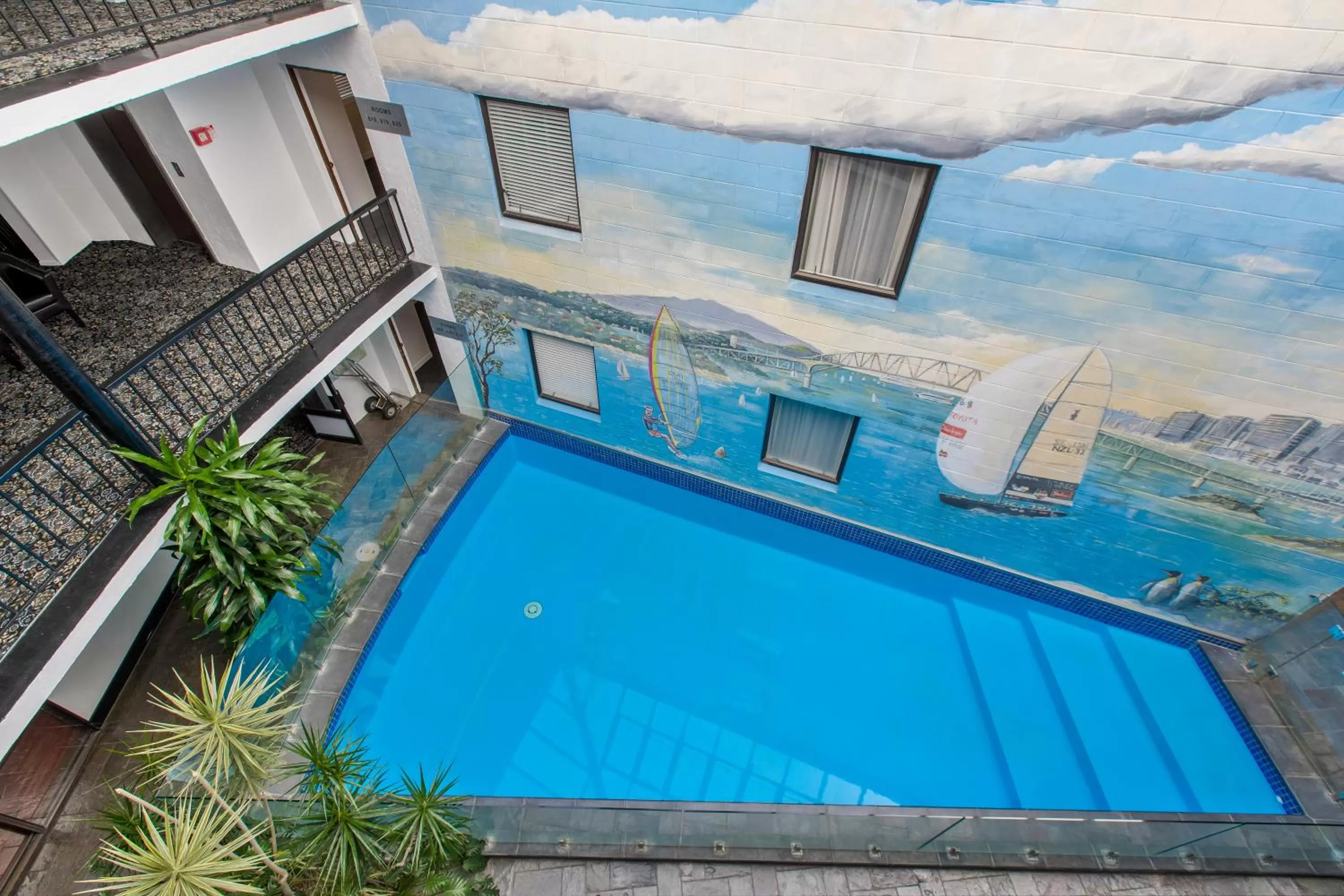 Swimming pool in The Surrey Hotel