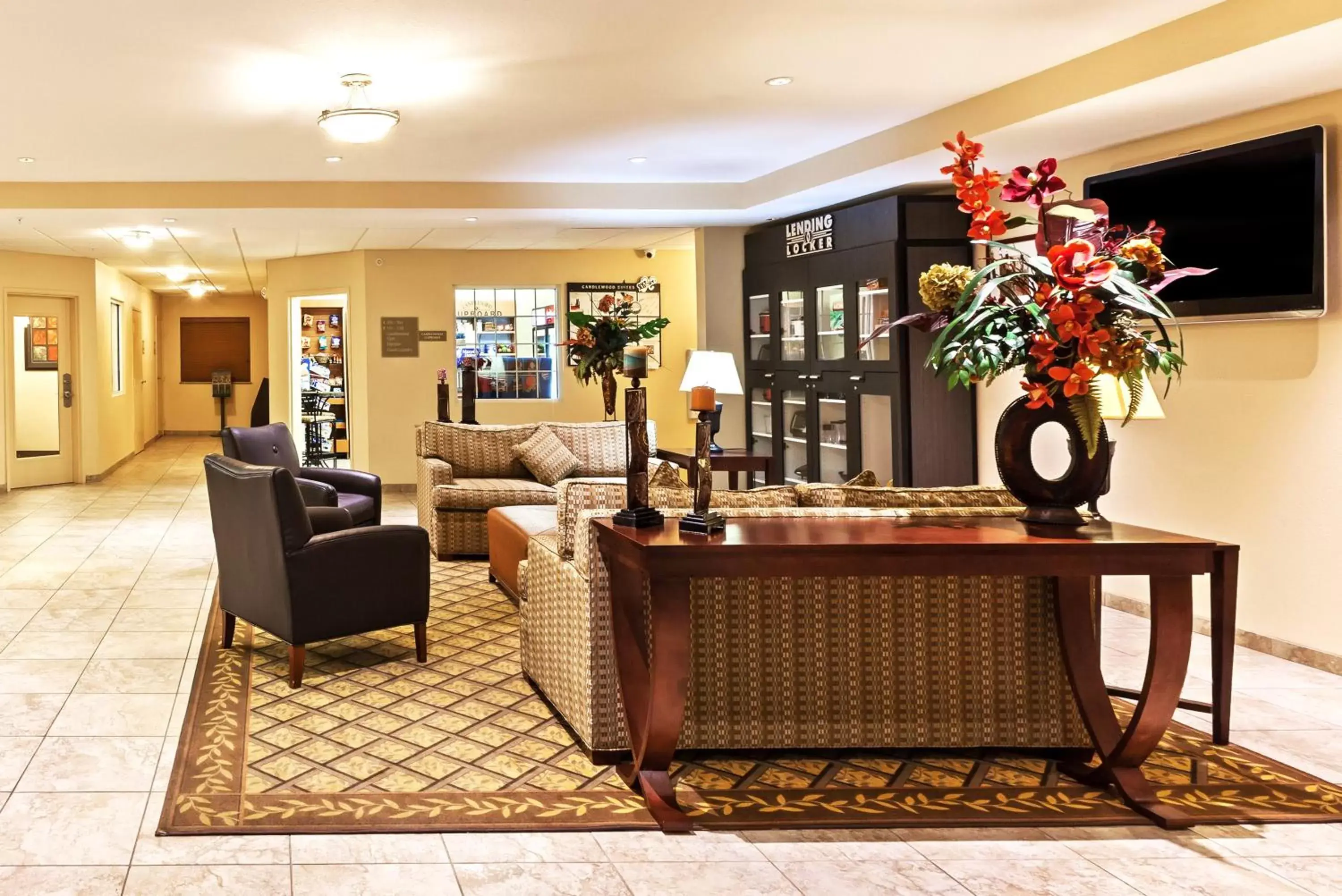 Lobby or reception in Candlewood Suites Pearland by IHG Lobby or reception in Candlewood Suites Pearland by IHG