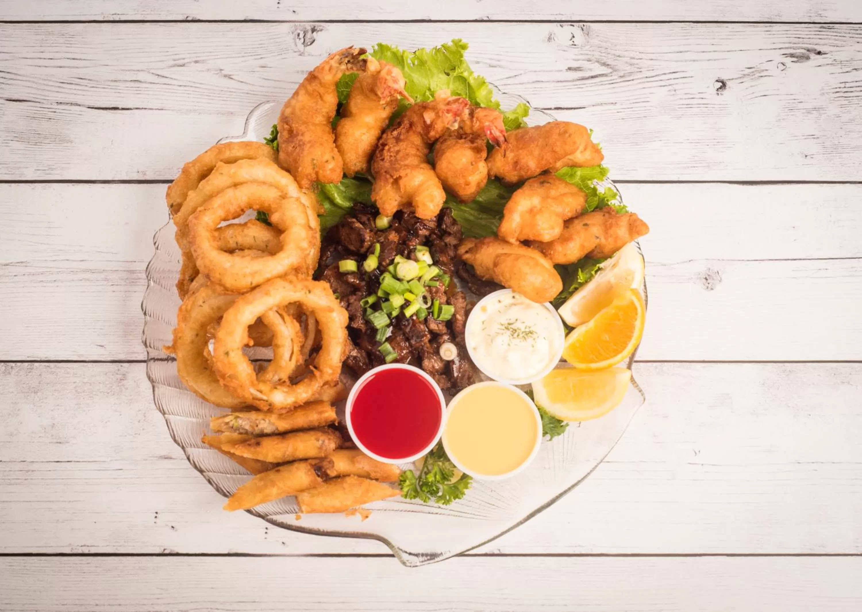 Food and drinks in The Landing Hotel