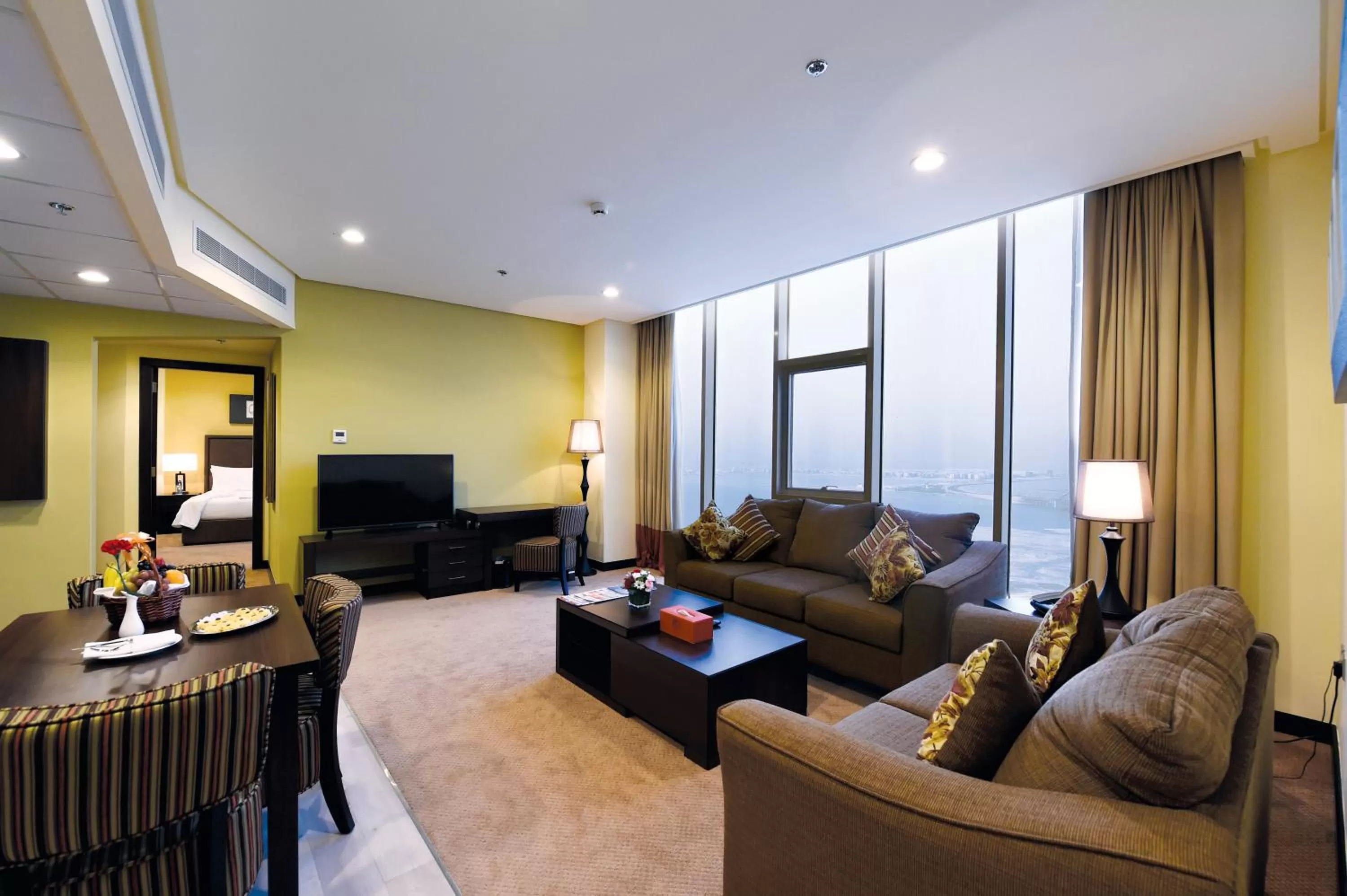 Living room in Orange Suites Hotel