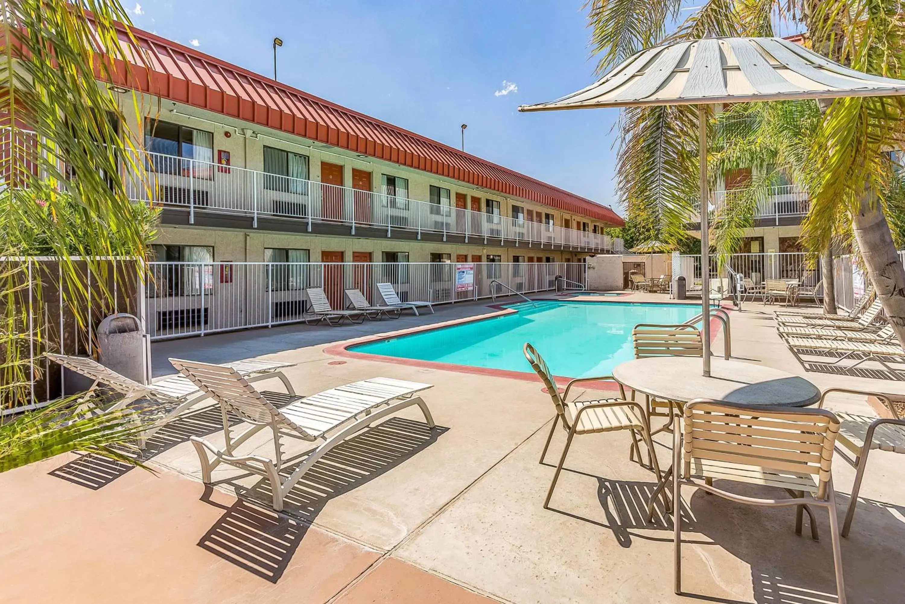 Day, Swimming Pool in Studio 6-Fresno, CA - Extended Stay
