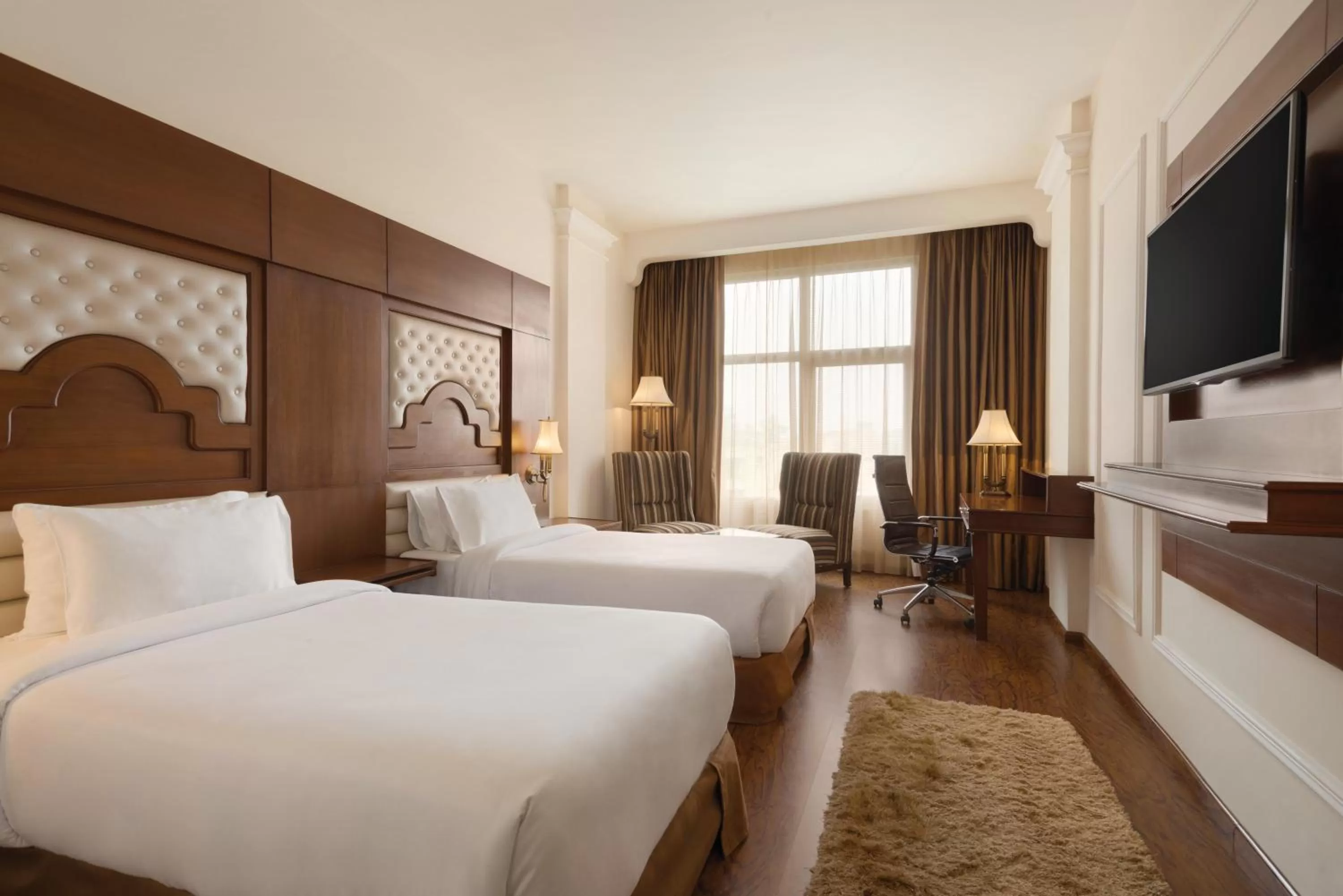 Twin Room - Book & Unlock Exclusive Discounts - Disability Access in Ramada Plaza By Wyndham, Chandigarh Zirakpur