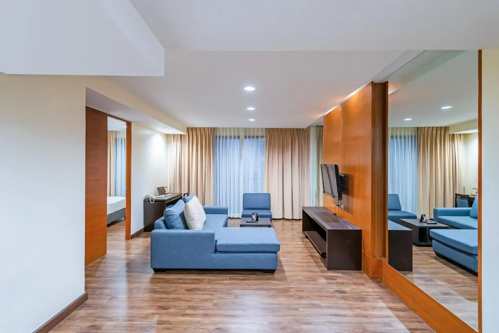 Living room, Seating Area in Amanta Hotel & Residence Ratchada