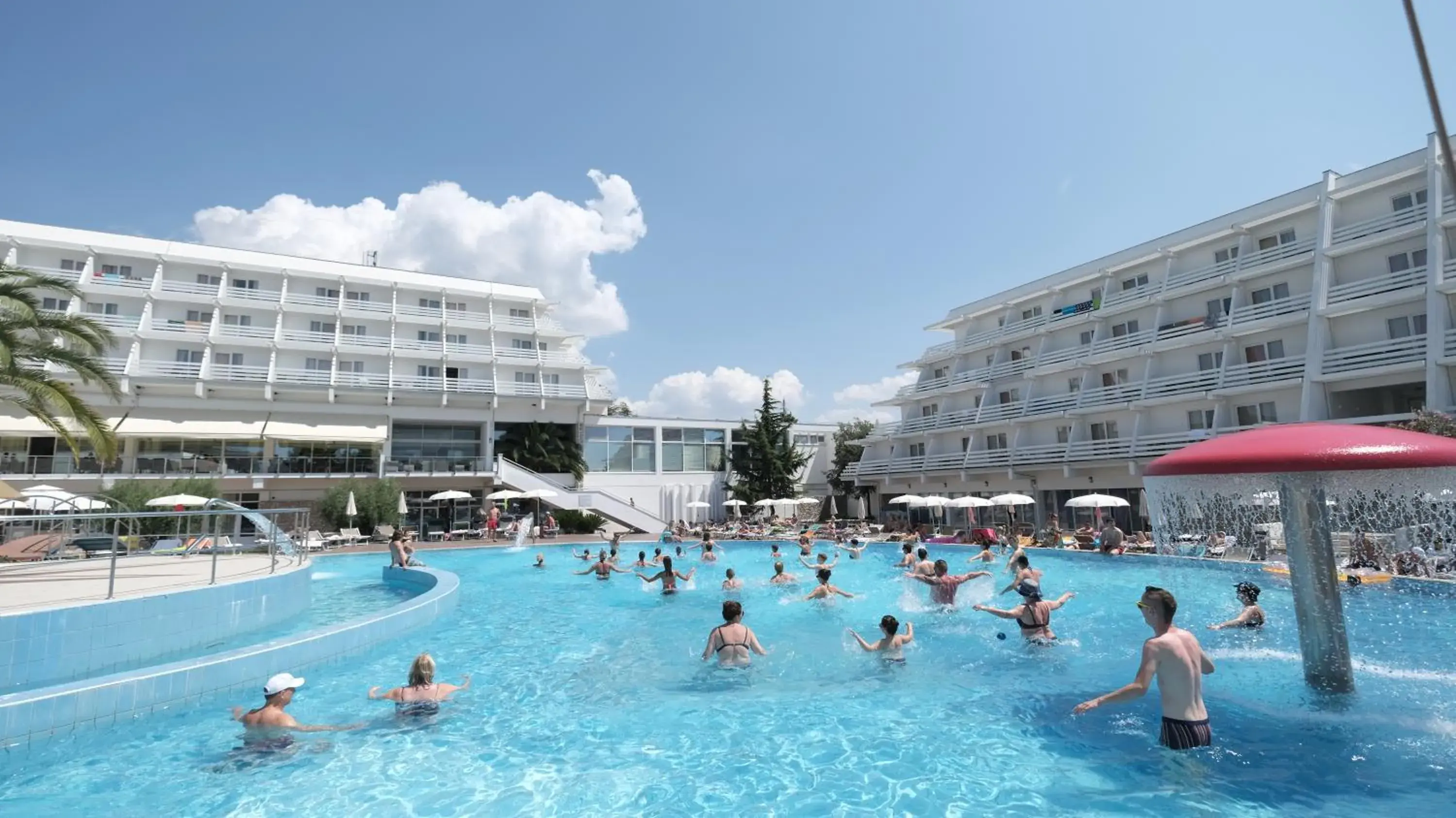 Swimming Pool in Hotel Olympia