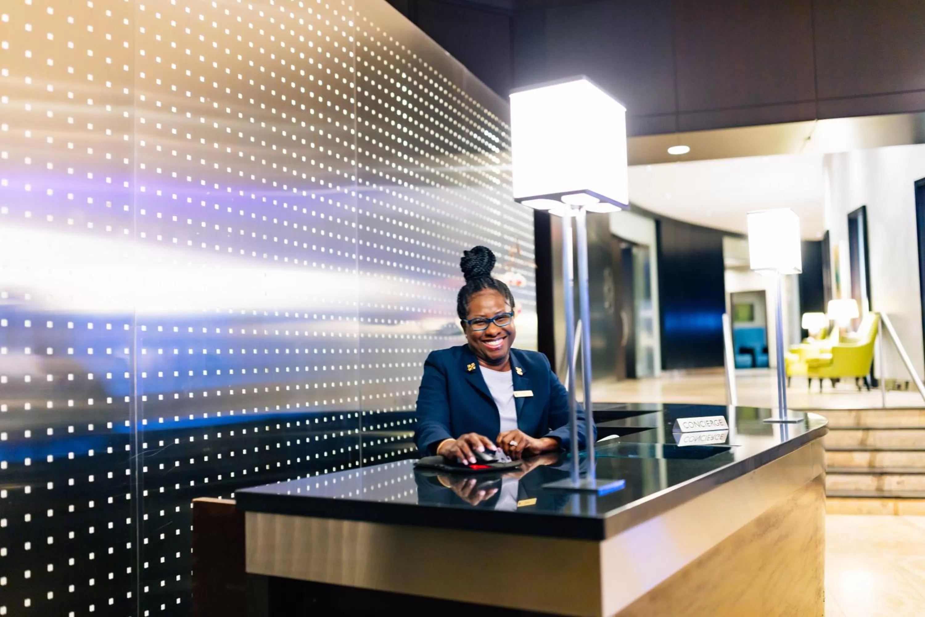 concierge in InterContinental Toronto Centre by IHG