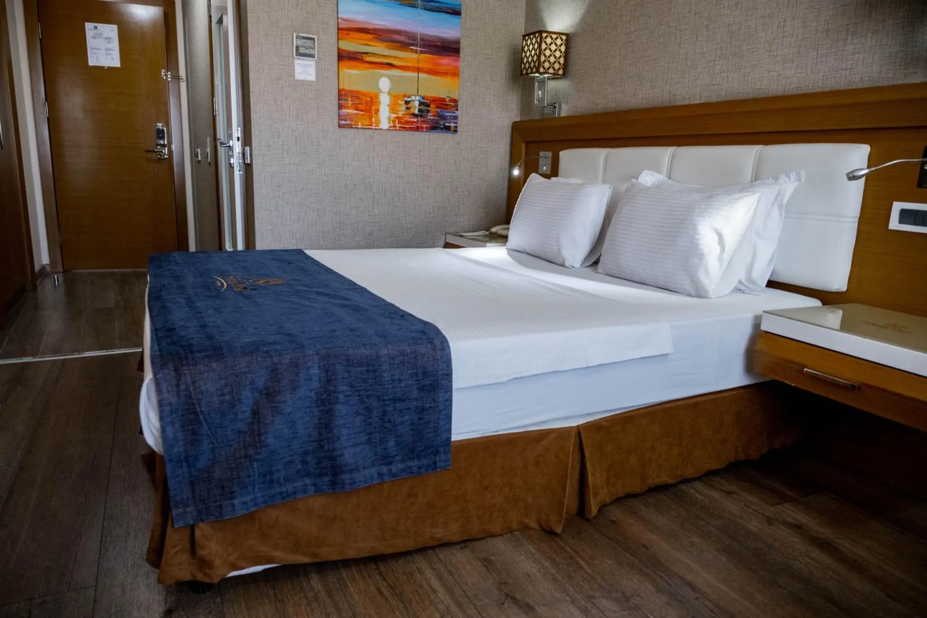 Bed in Selcuk Hotel Sems-i Tebrizi