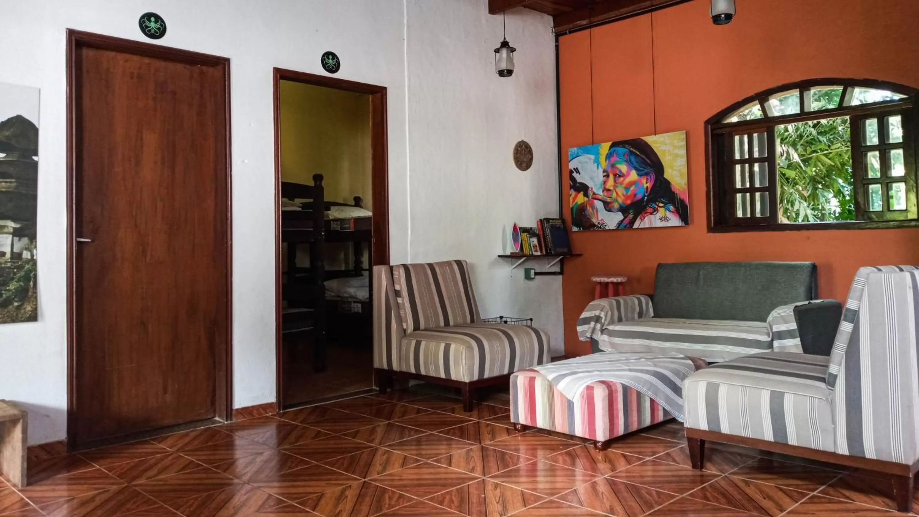 Living room in Pousada e Hostel Marthi