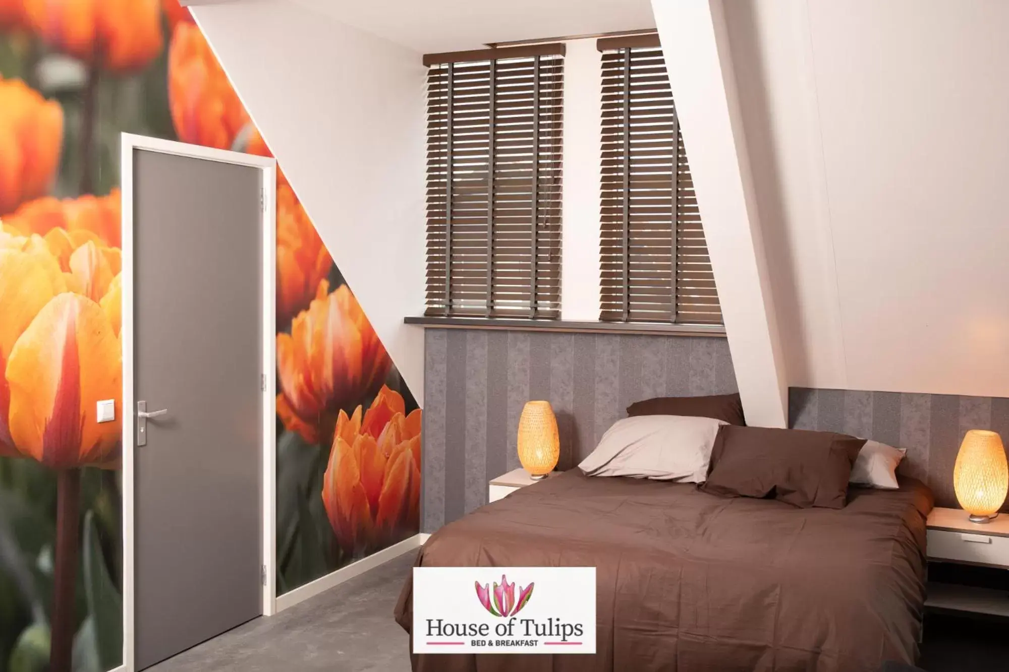 Bed in House of Tulips