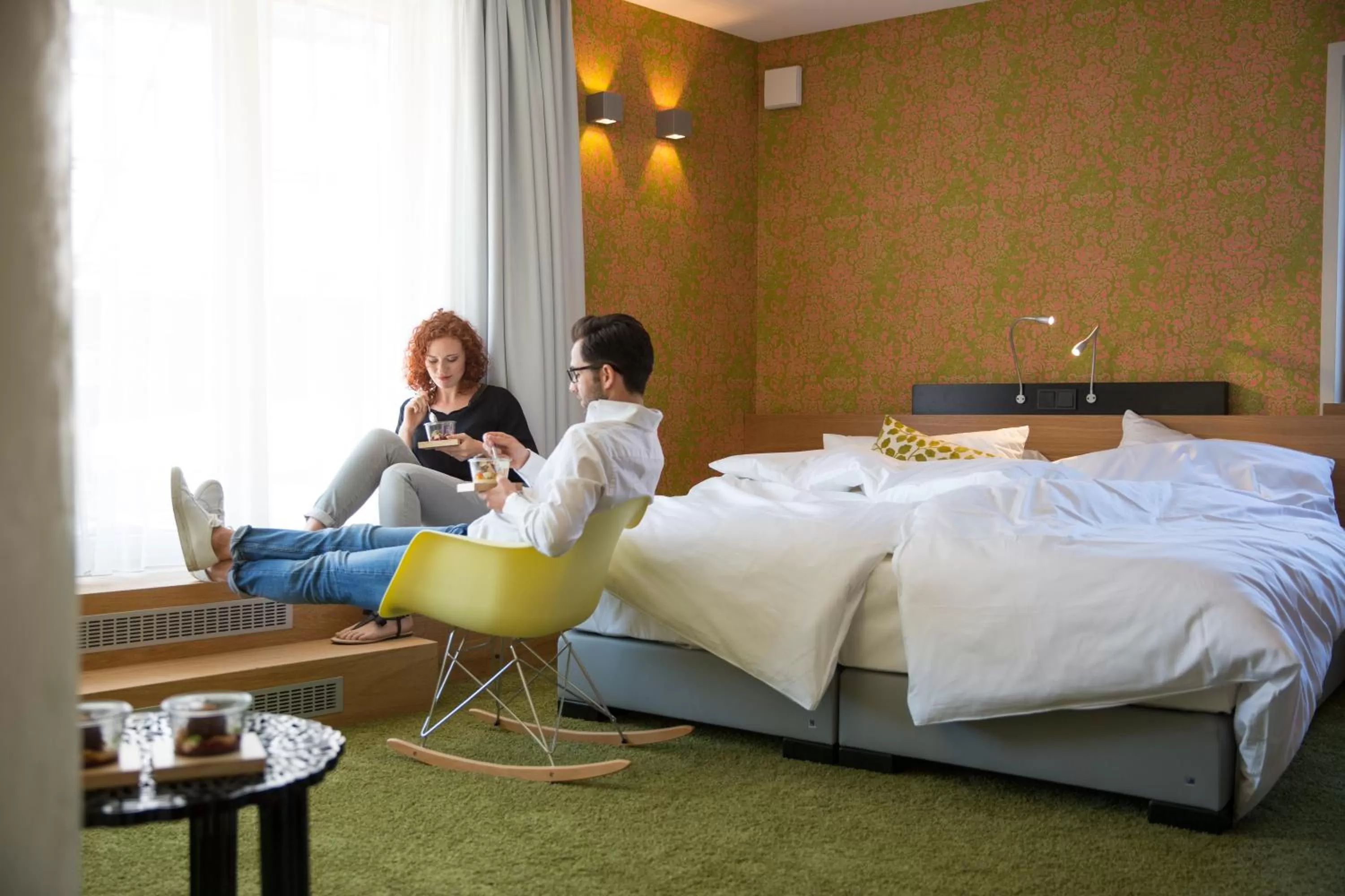 Photo of the whole room, Bed in Das Freiberg Romantikhotel