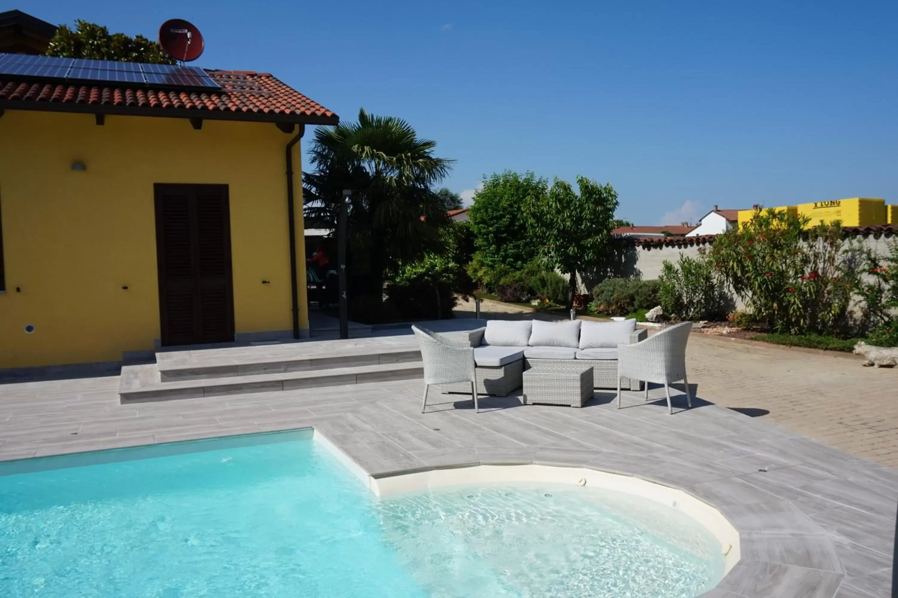 Pool view, Swimming Pool in Residence Le Palme