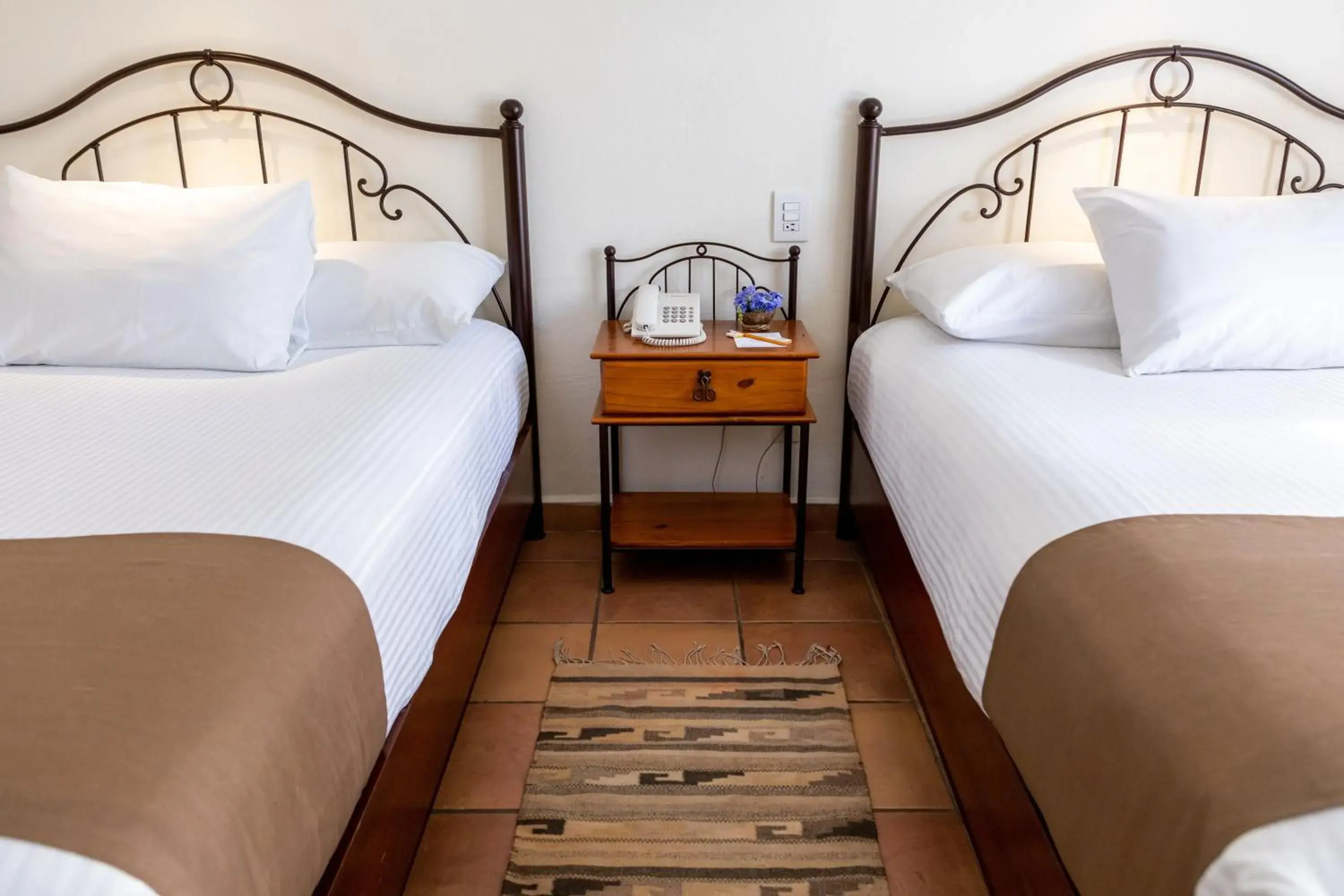 Bed in Casa los Cantaros Hotel Boutique