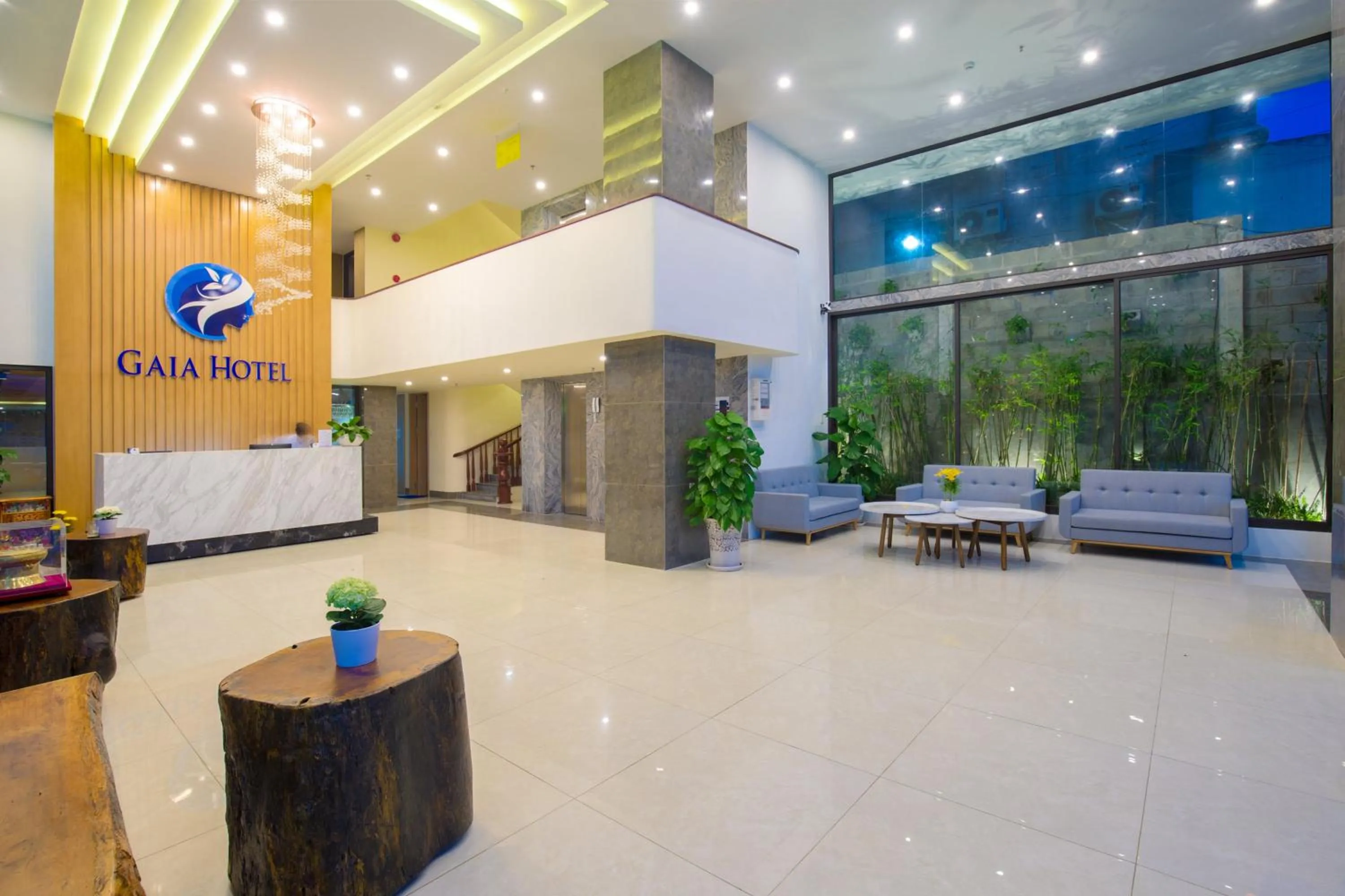 Communal lounge/ TV room in Gaia Hotel Phu Quoc