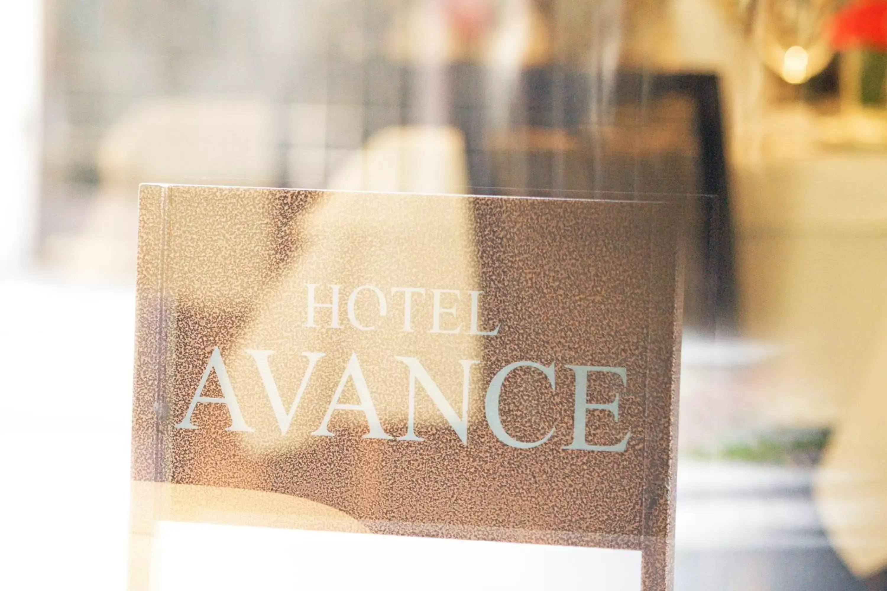 Decorative detail in Hotel Avance