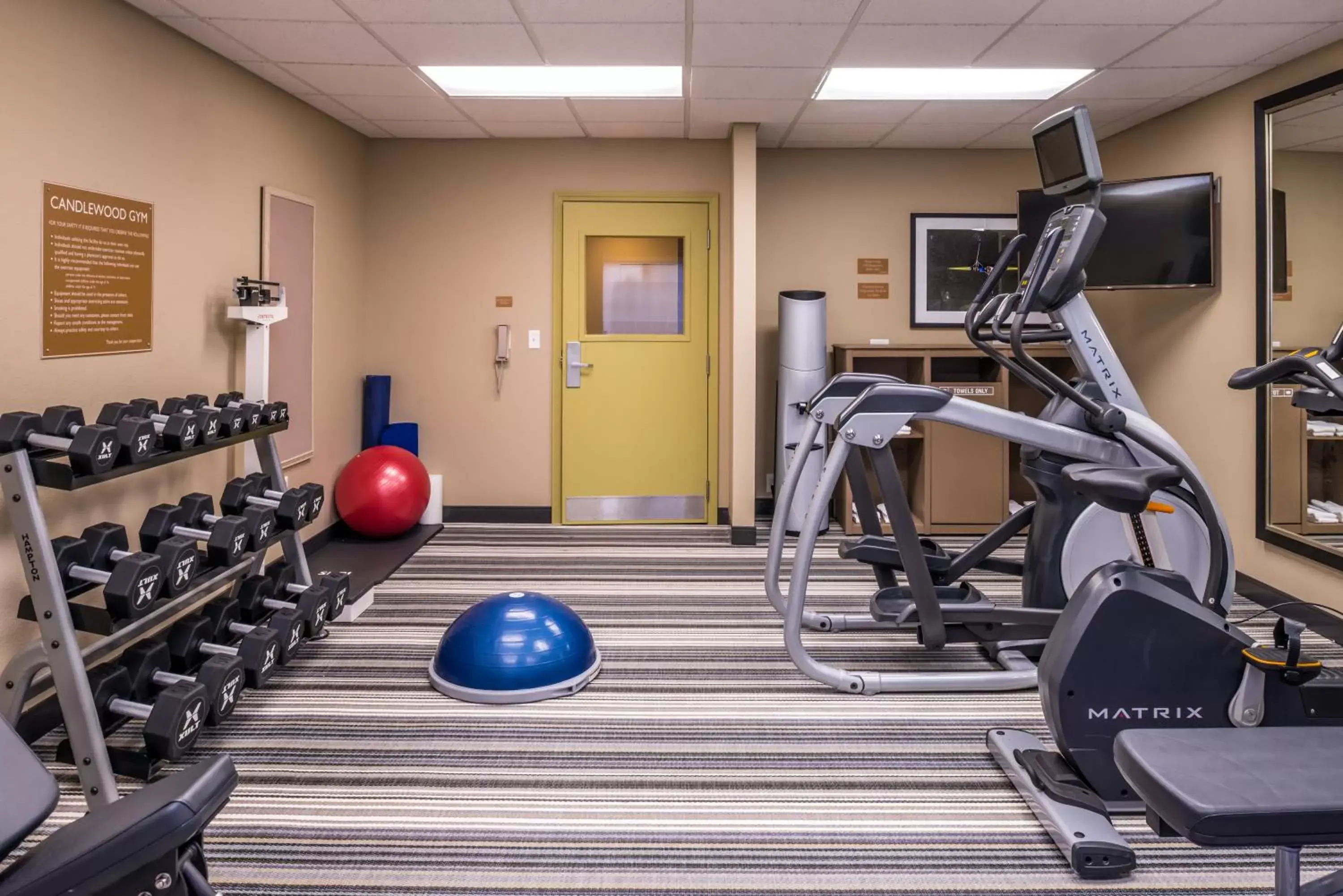 Fitness centre/facilities, Fitness Center/Facilities in Candlewood Suites - Plano North, an IHG Hotel