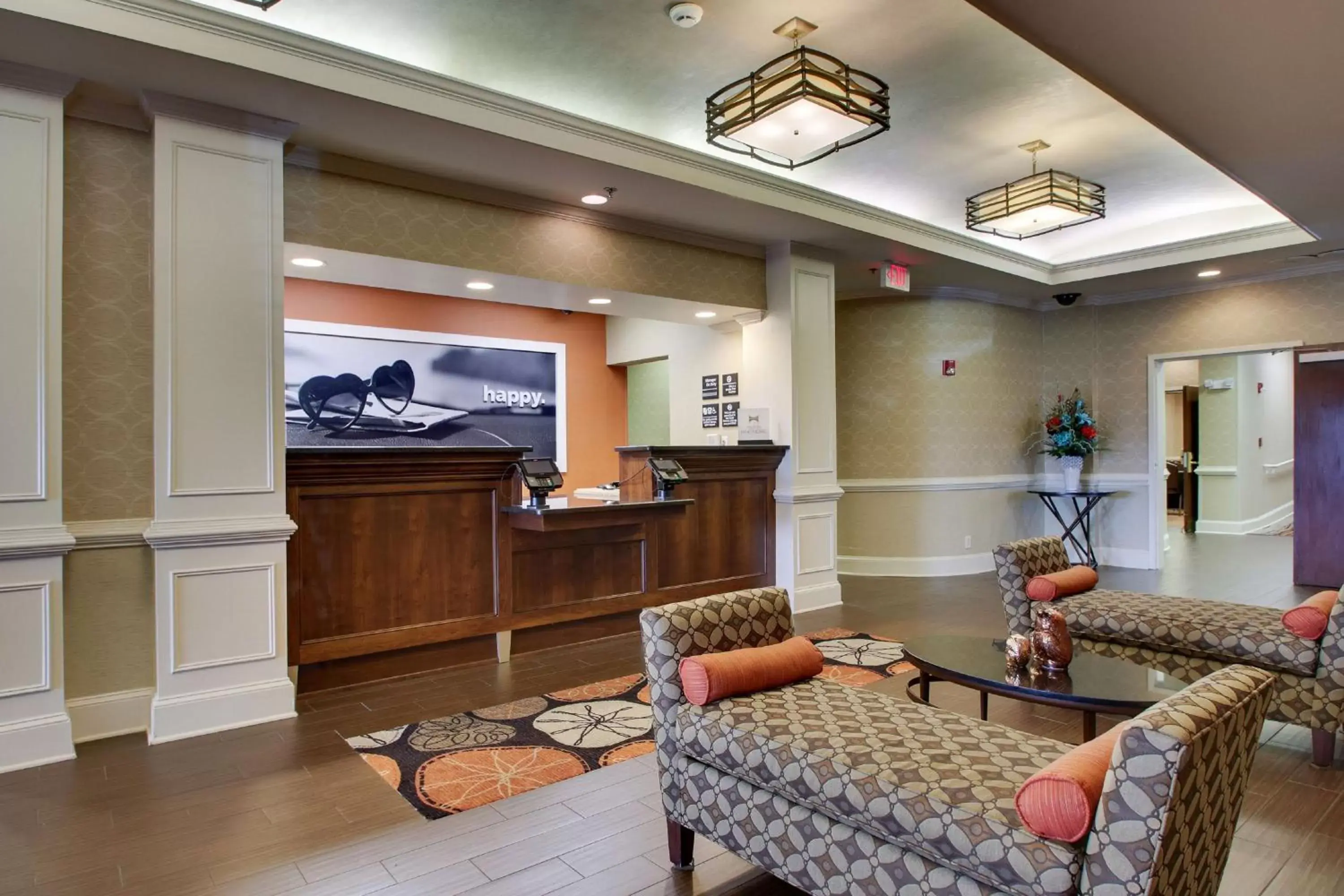 Lobby or reception in Hampton Inn Warner Robins Lobby or reception in Hampton Inn Warner Robins