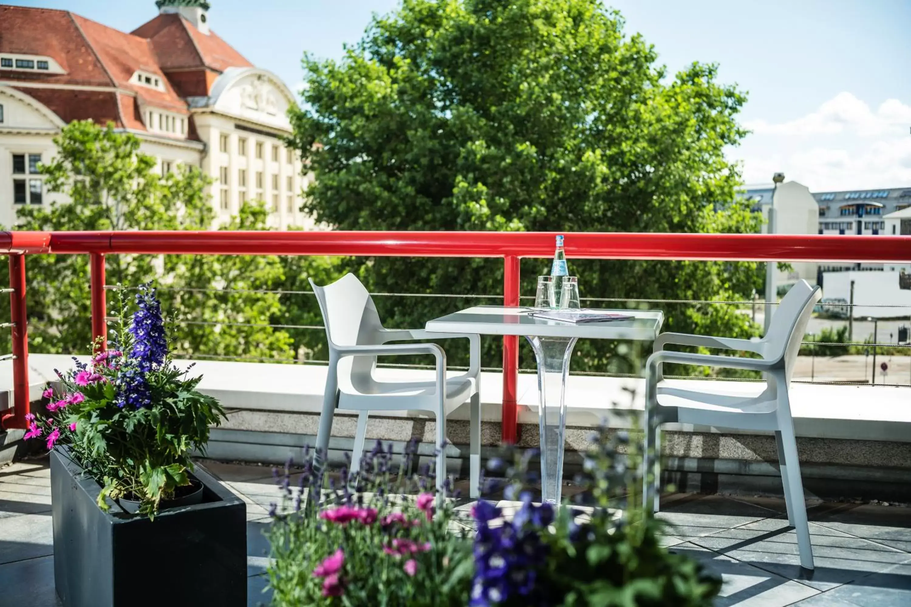 Balcony/Terrace in Art Hotel City Leipzig