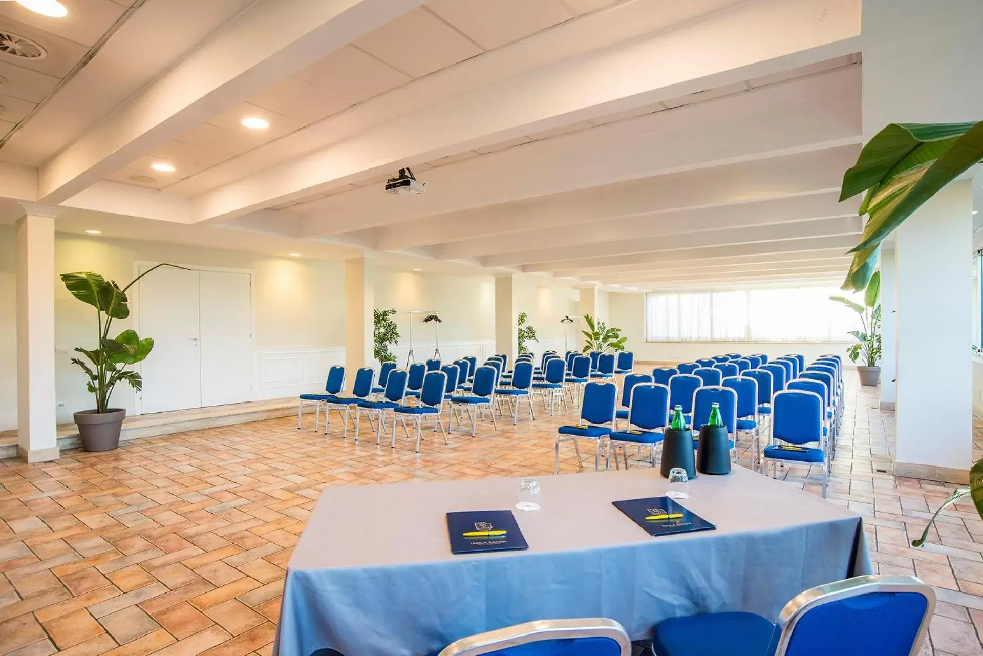 Meeting/conference room, Banquet Facilities in Hotel Isola Sacra Rome Airport