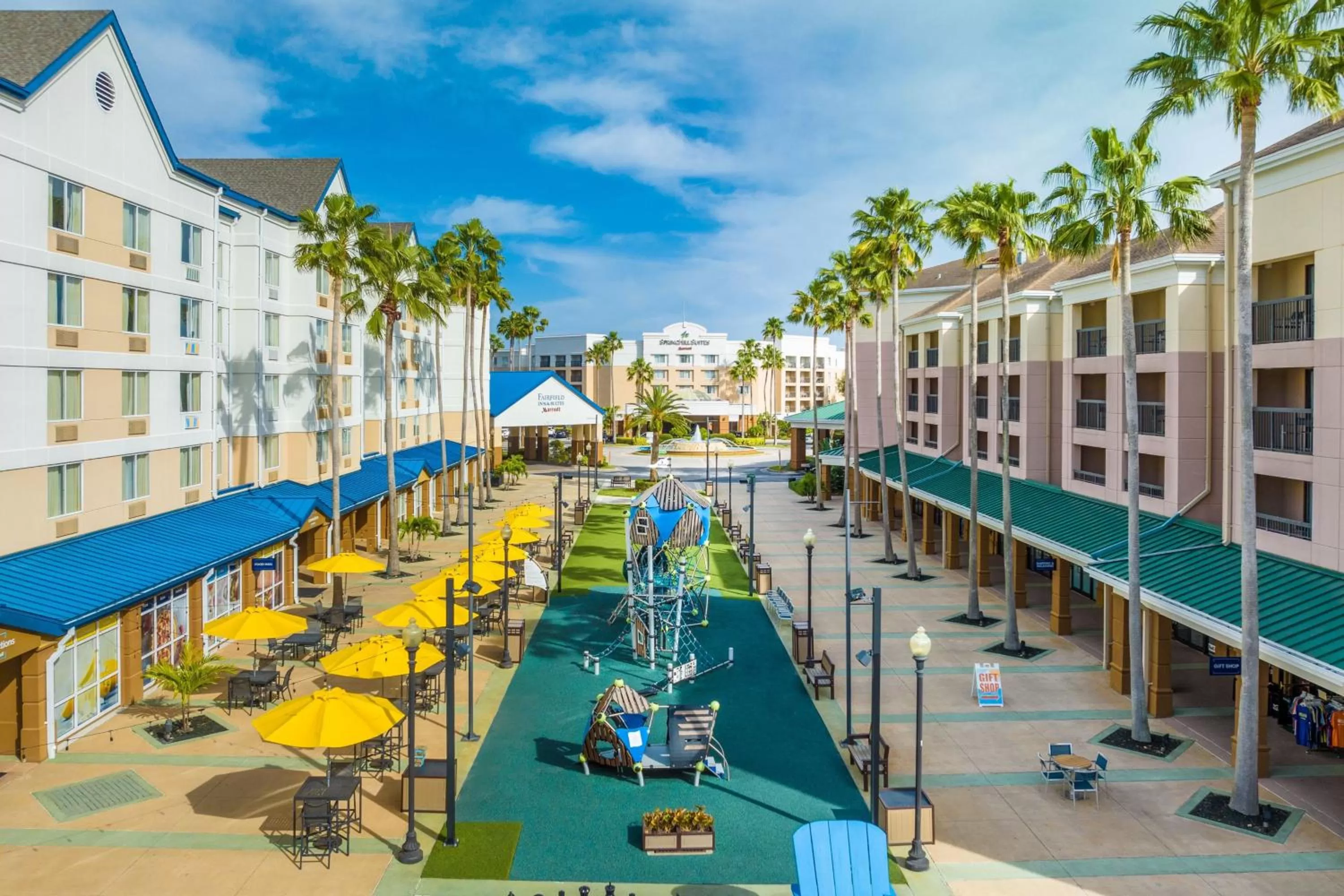 Fitness centre/facilities in SpringHill Suites by Marriott Orlando Lake Buena Vista in Marriott Village