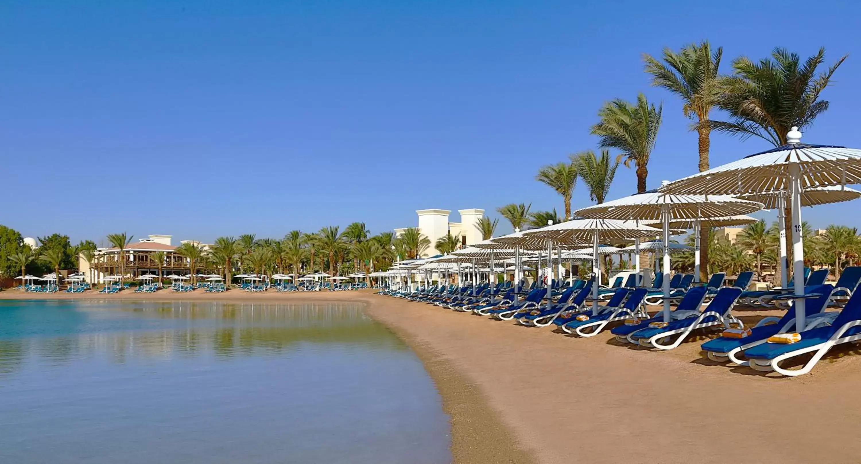 Beach in Swiss Inn Resort Hurghada