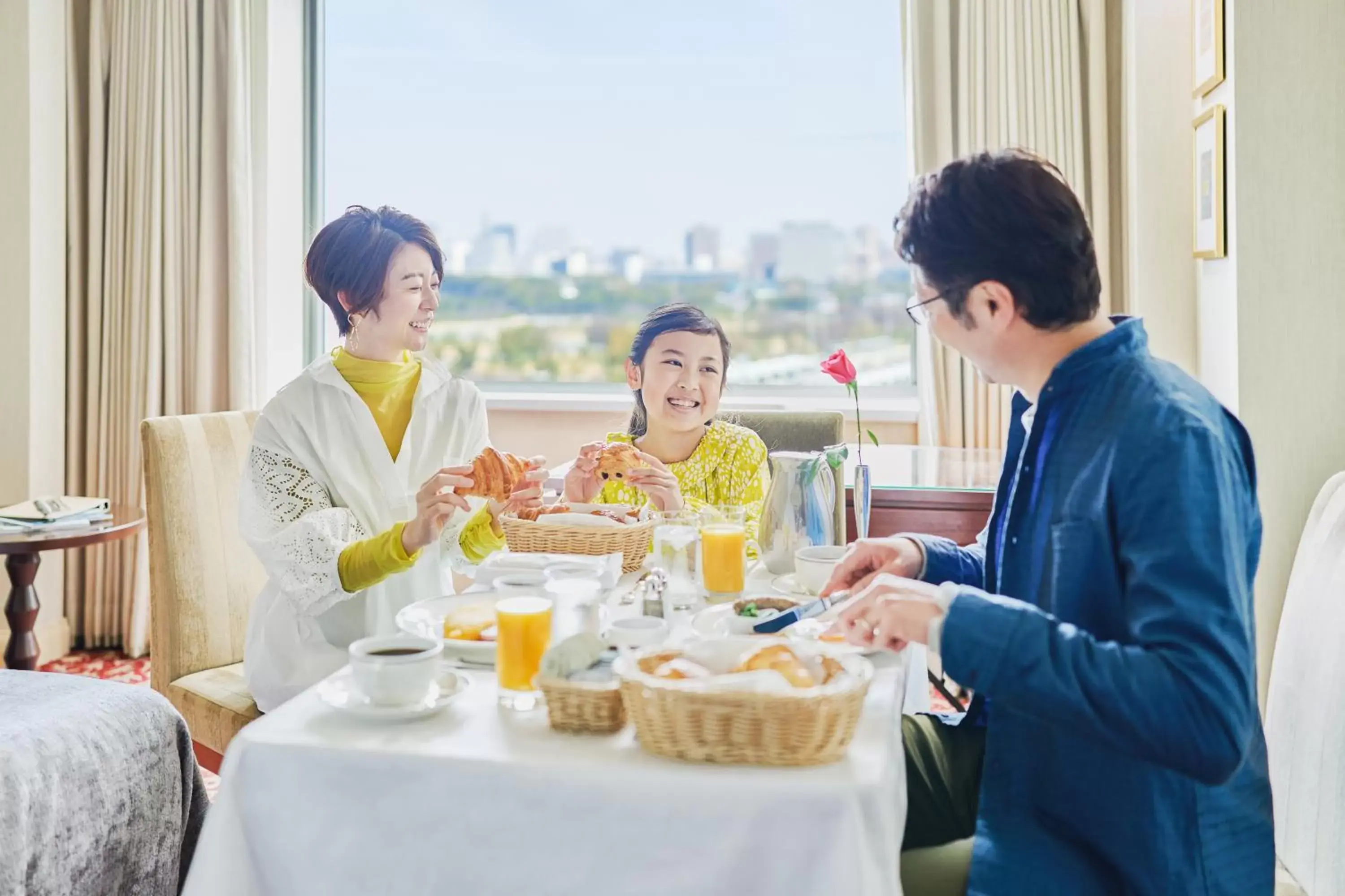 People in Imperial Hotel Tokyo