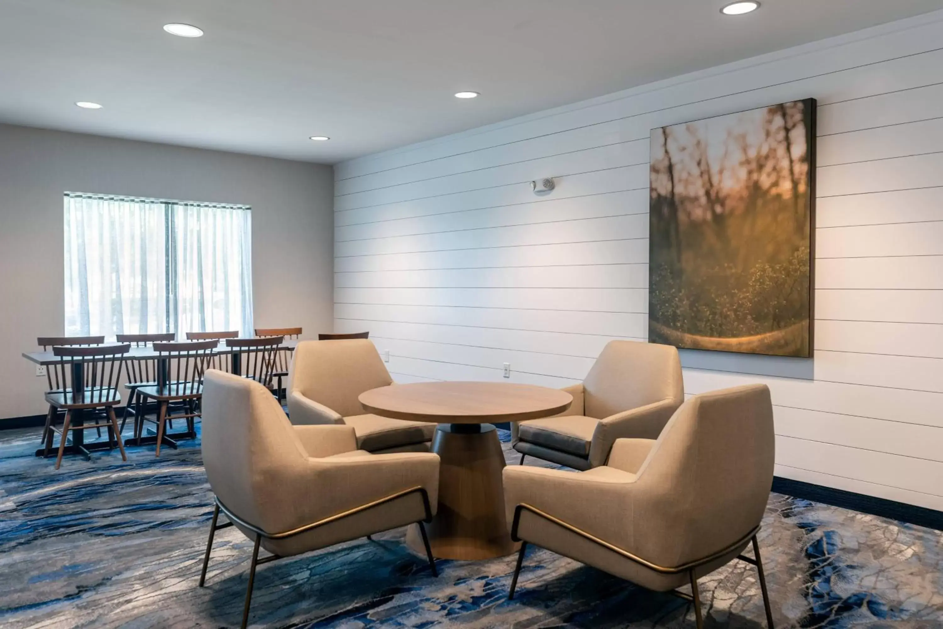 Lobby or reception, Seating Area in Fairfield Inn & Suites Savannah Airport