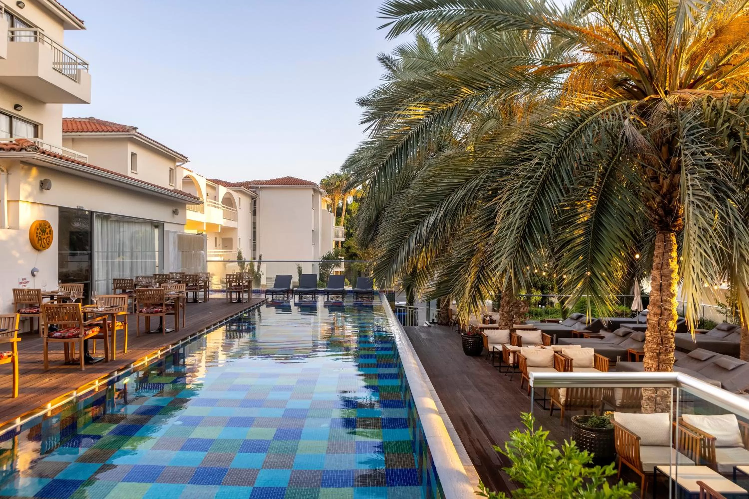 Swimming pool in King Jason Paphos - Designed for Adults by Louis Hotels