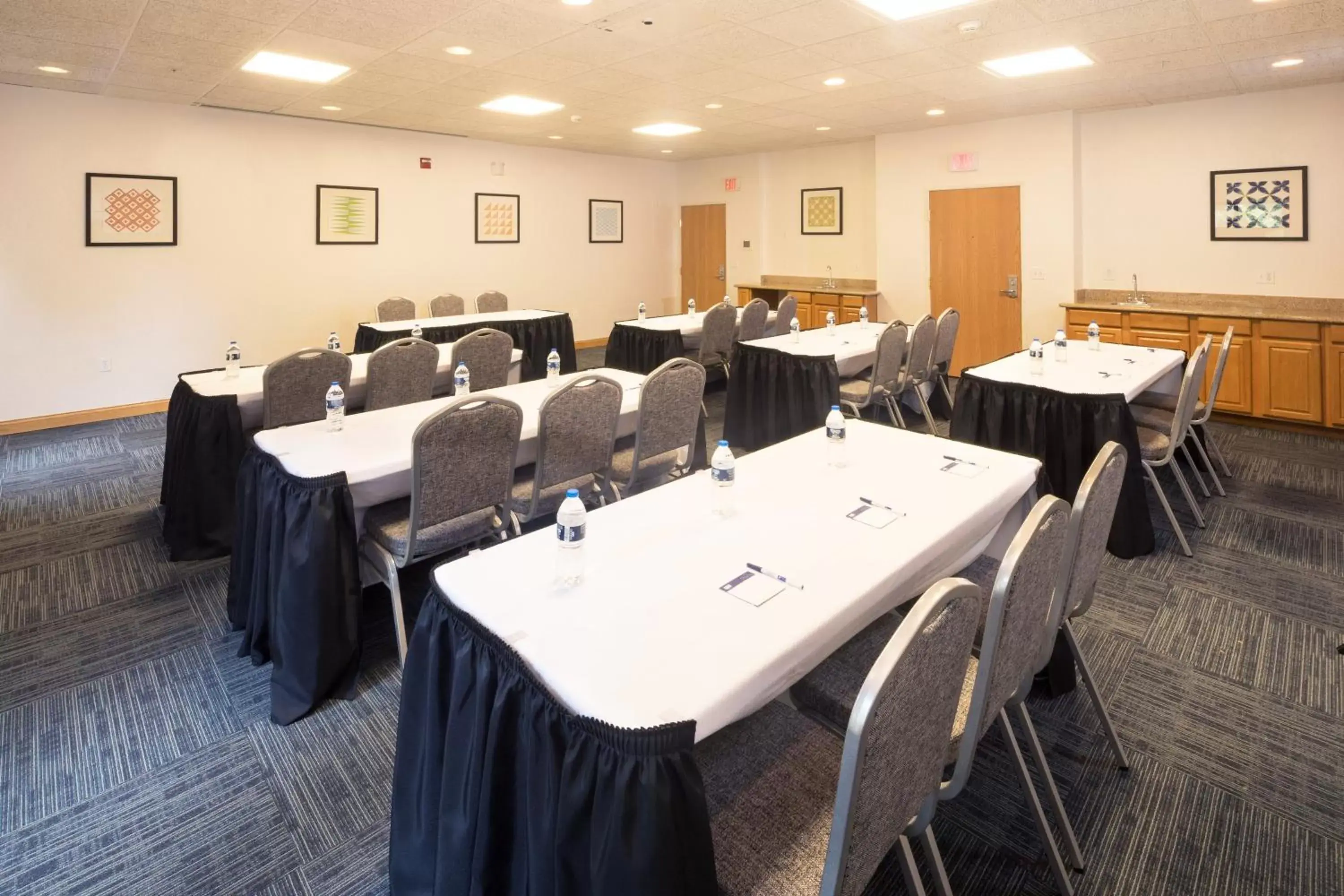 Meeting/conference room in Holiday Inn Express Hotel & Suites Detroit-Utica, an IHG Hotel
